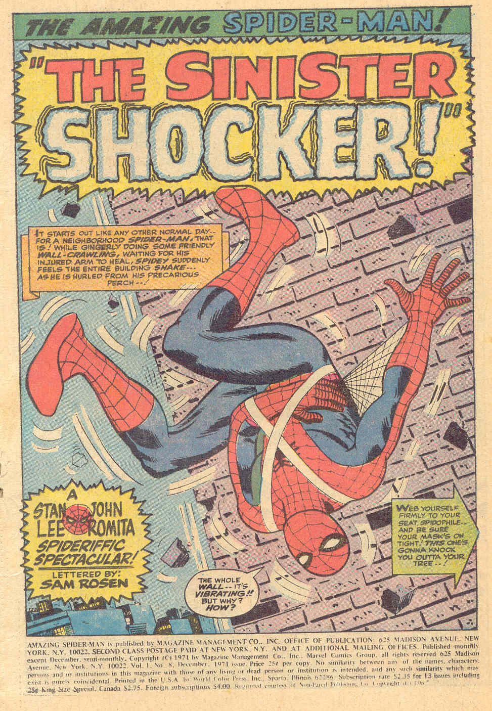 The Amazing Spider-Man (1963) _Annual_8 Page 1