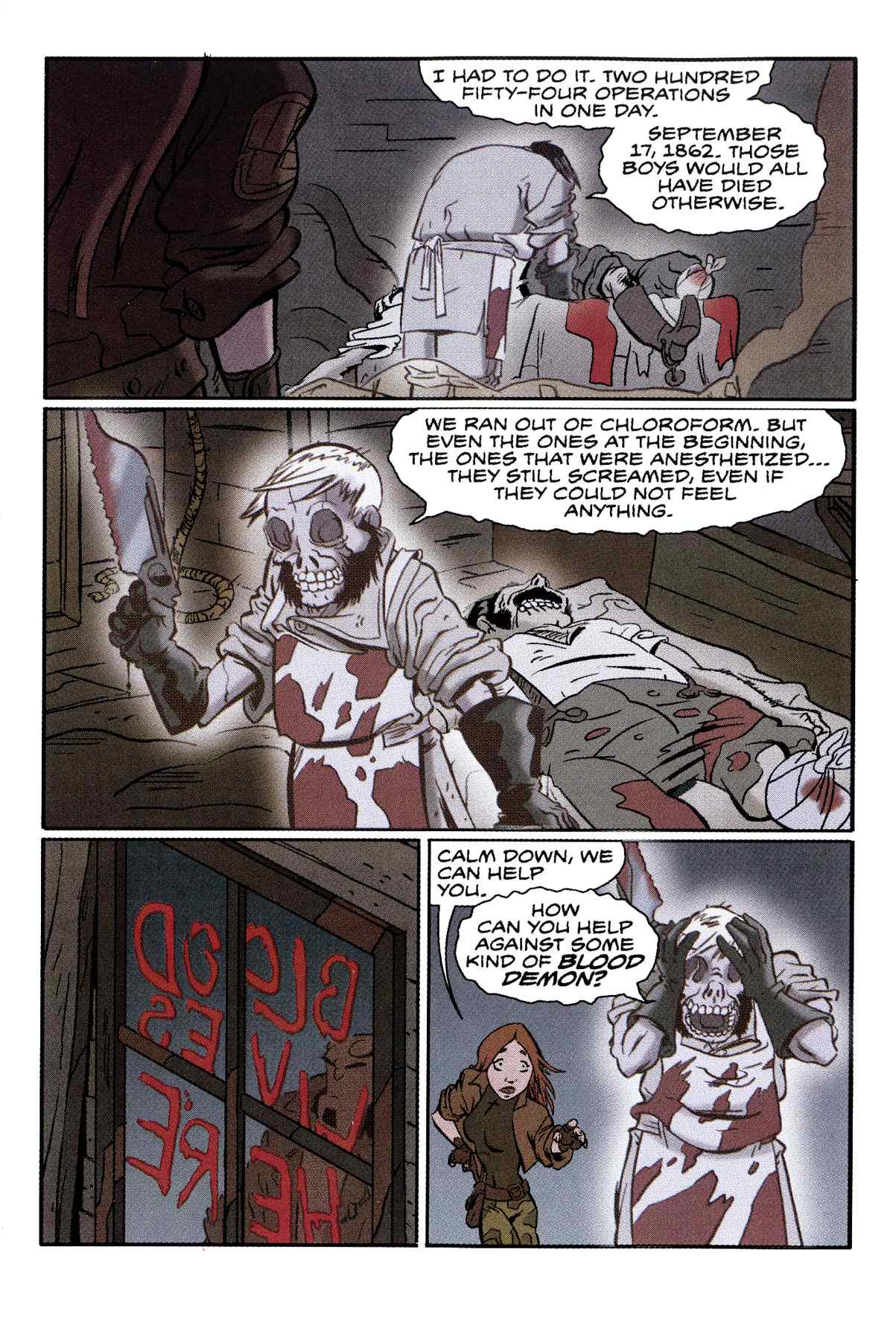 Read online Hellboy Animated: Phantom Limbs comic -  Issue # Full - 14