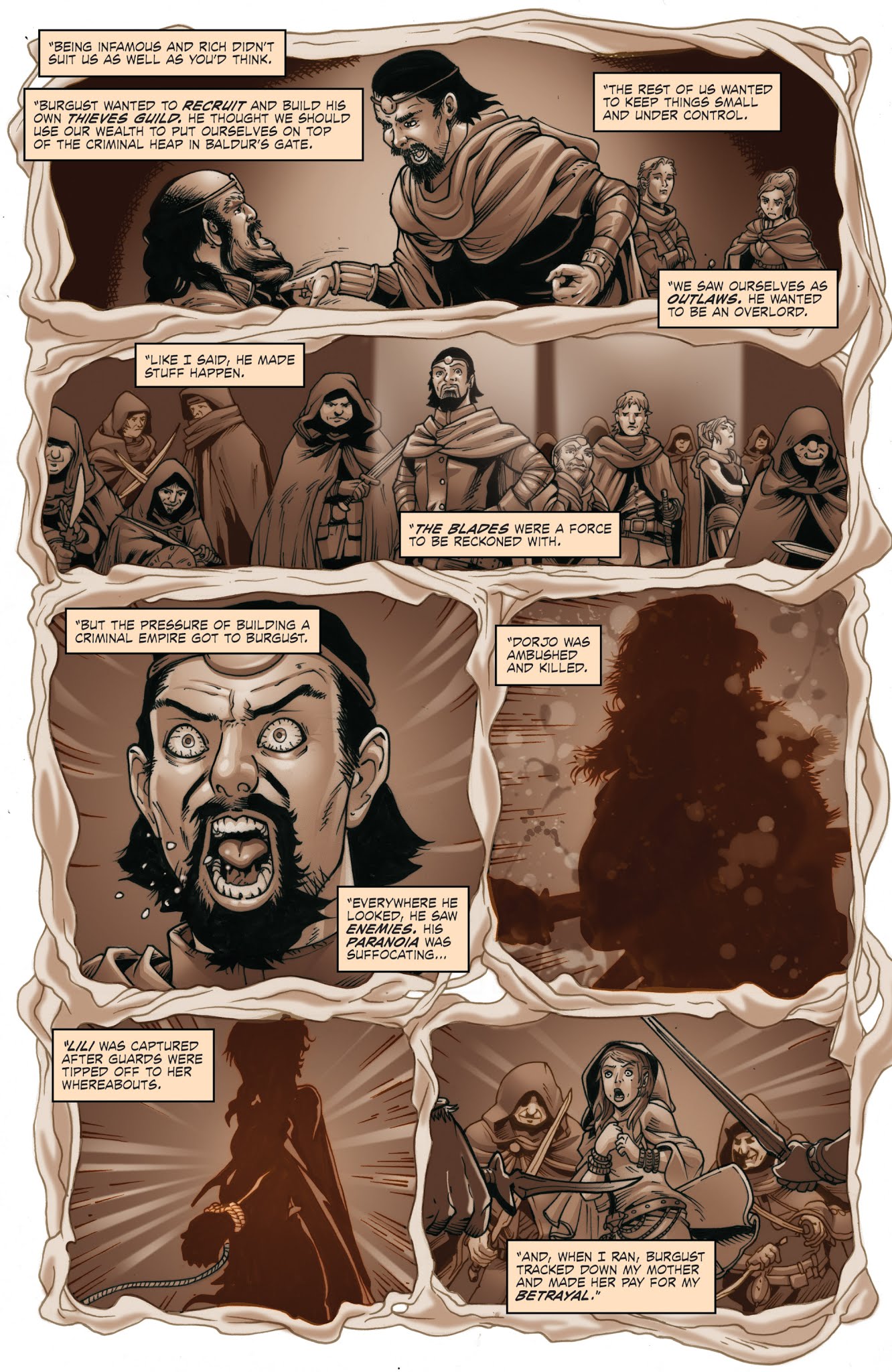 Read online Dungeons & Dragons: Evil At Baldur's Gate comic -  Issue #2 - 8