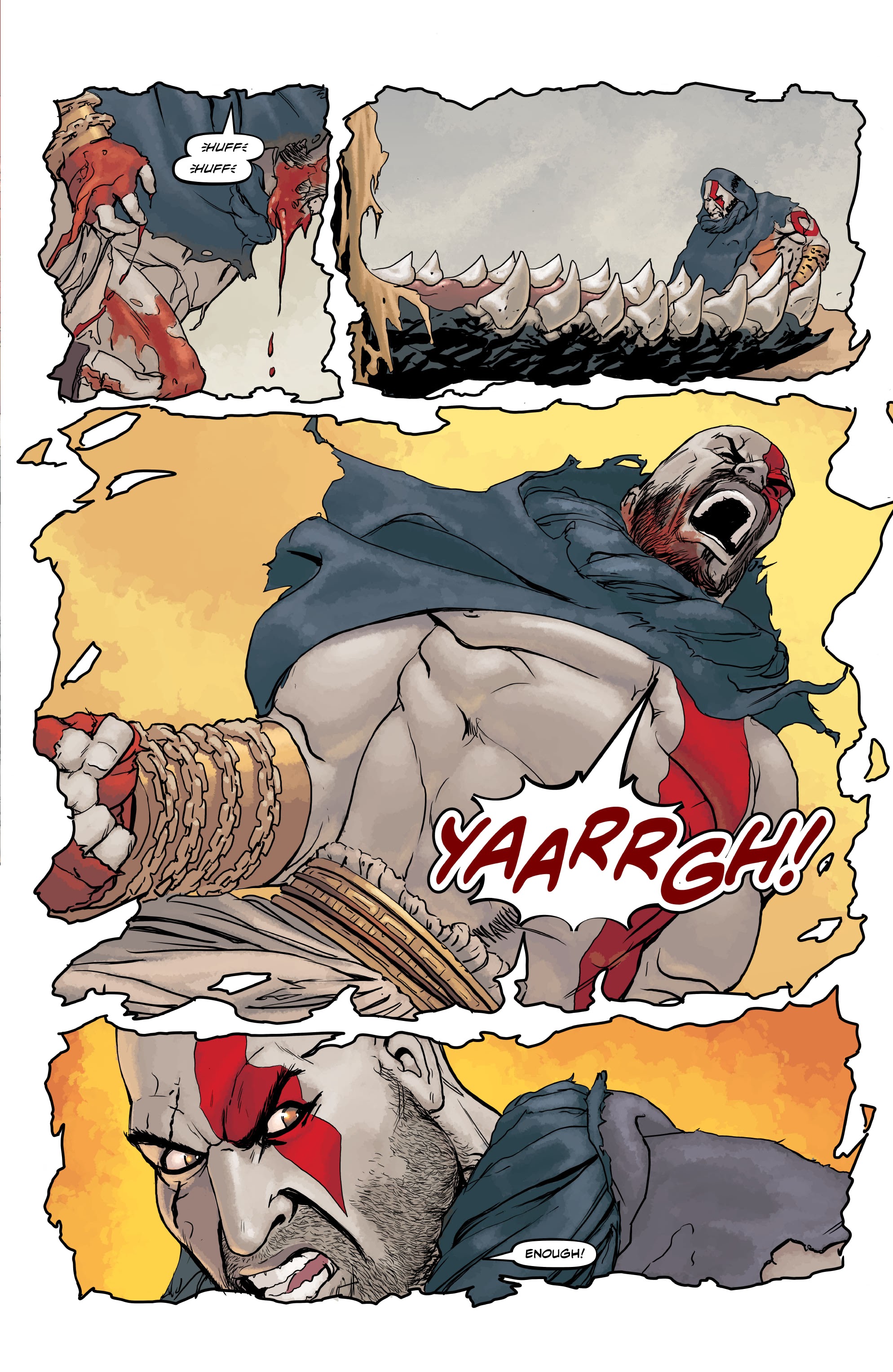 Read online God of War: Fallen God comic -  Issue #3 - 9
