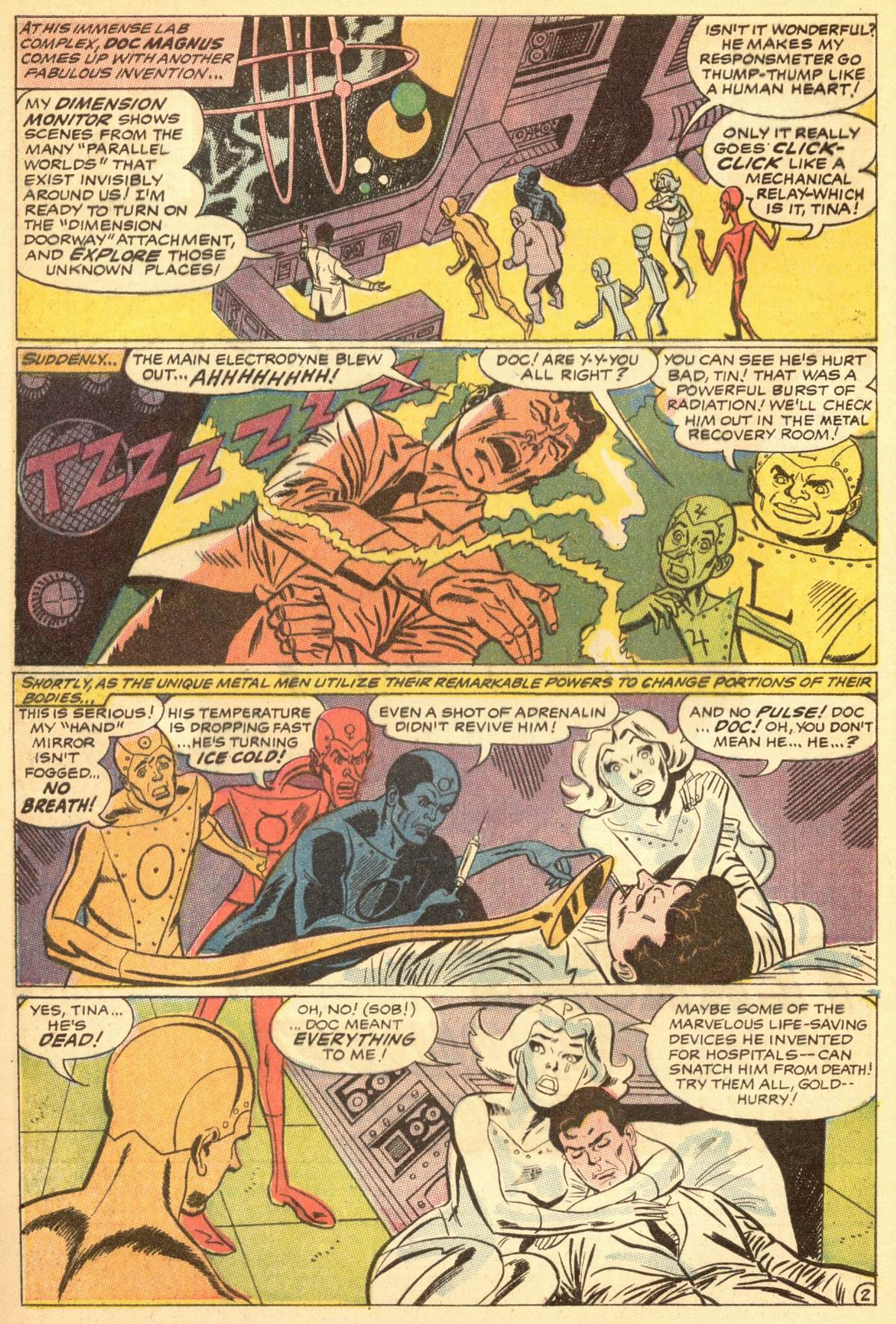 Read online Metal Men (1963) comic -  Issue #30 - 4