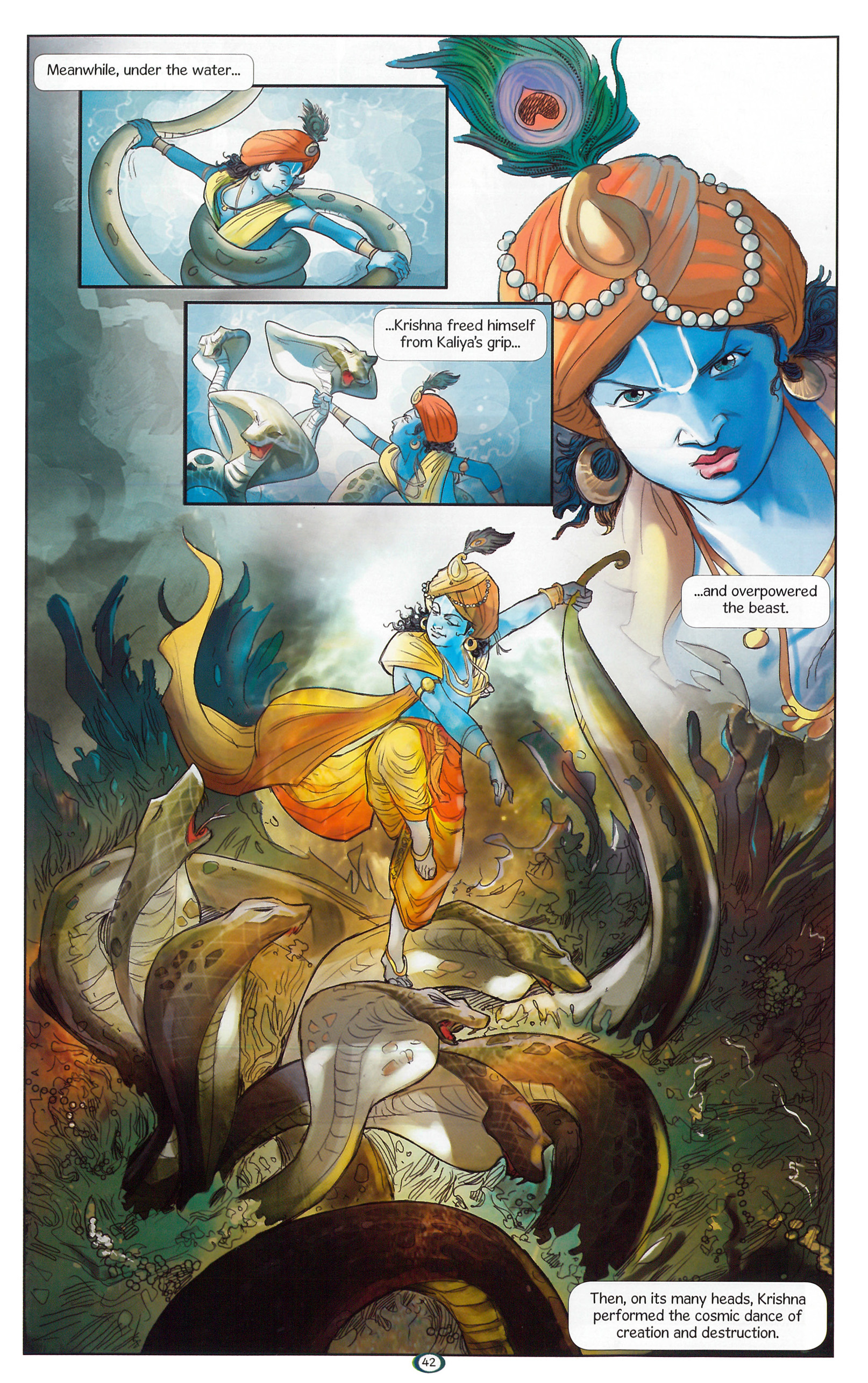 Read online Krishna: Defender of Dharma comic -  Issue # TPB (Part 1) - 44