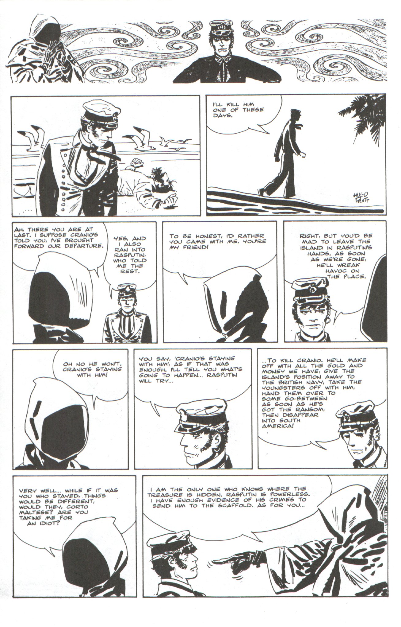 Read online Corto Maltese: Ballad of the Salt Sea comic -  Issue #4 - 18