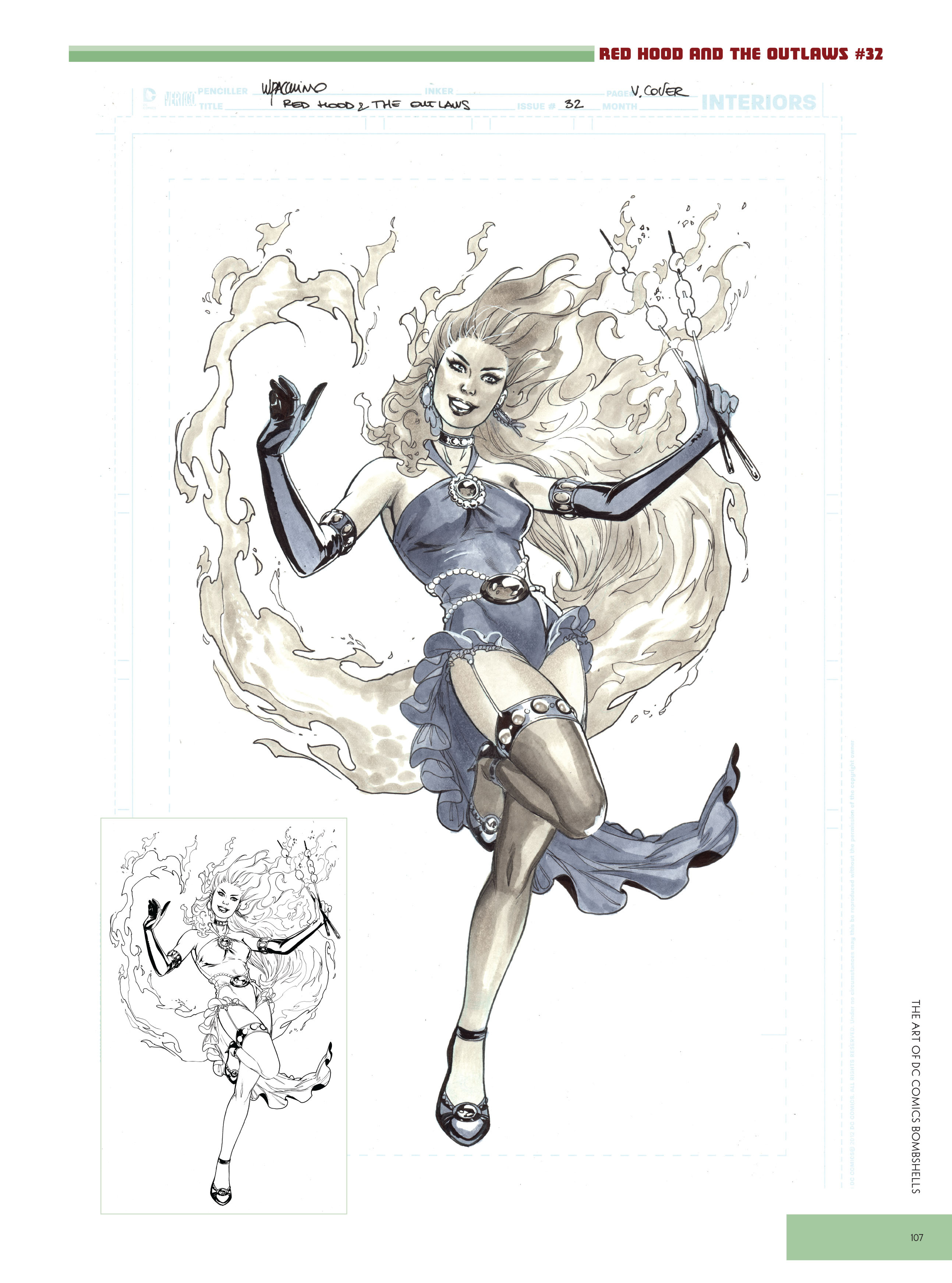 Read online The Art of DC Comics Bombshells comic -  Issue # TPB (Part 1) - 66