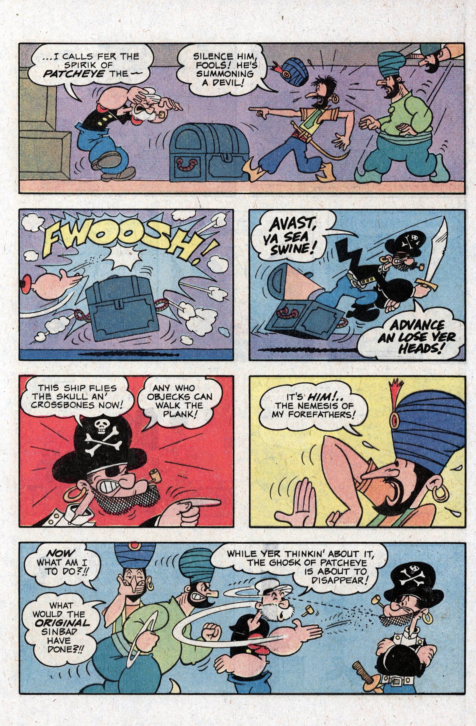 Read online Popeye (1948) comic -  Issue #166 - 13