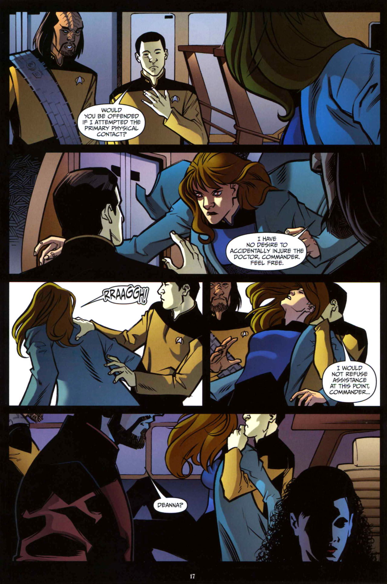 Read online Star Trek: The Next Generation: Intelligence Gathering comic -  Issue #4 - 19