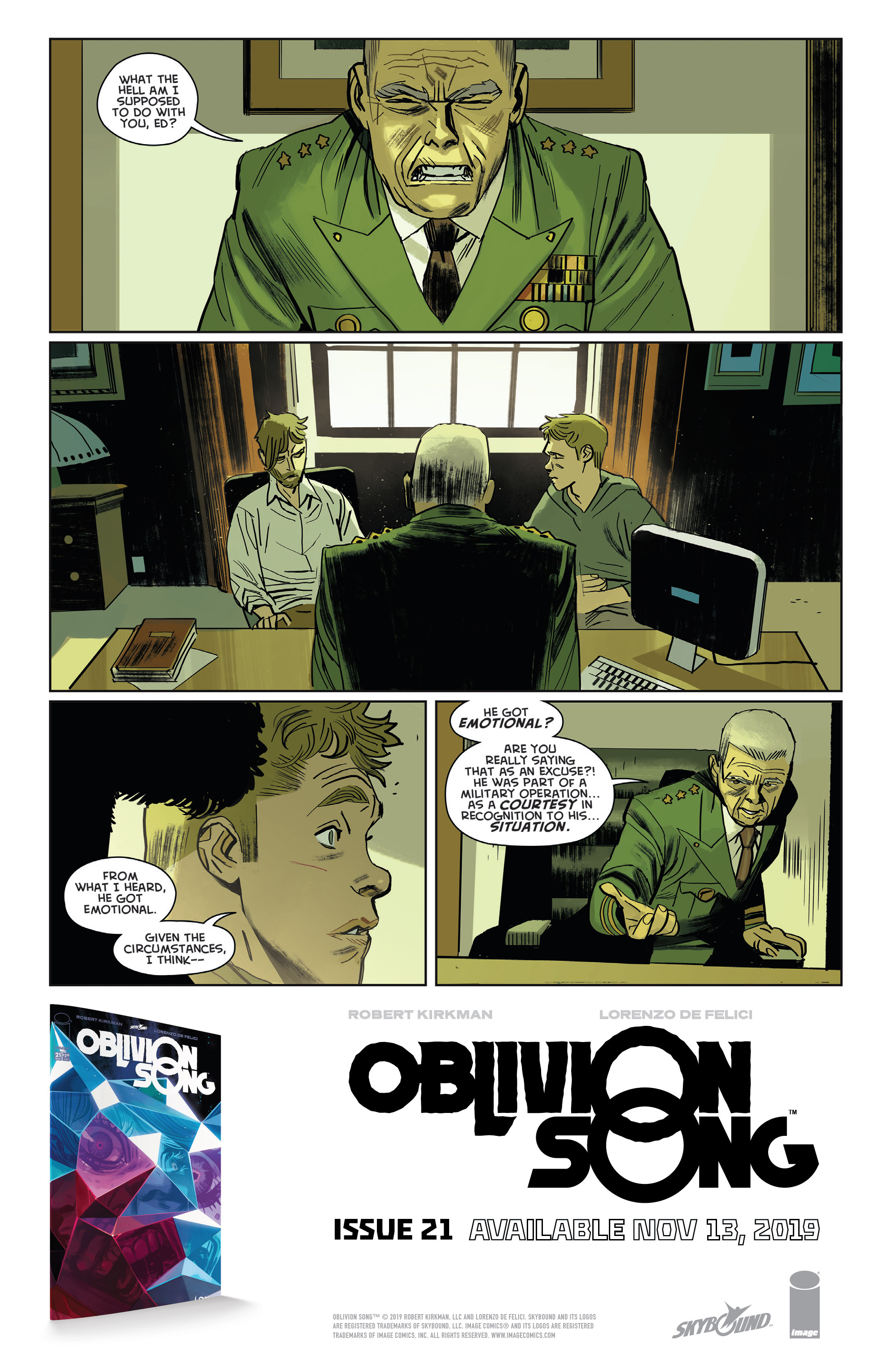 Read online Oblivion Song comic -  Issue #20 - 26