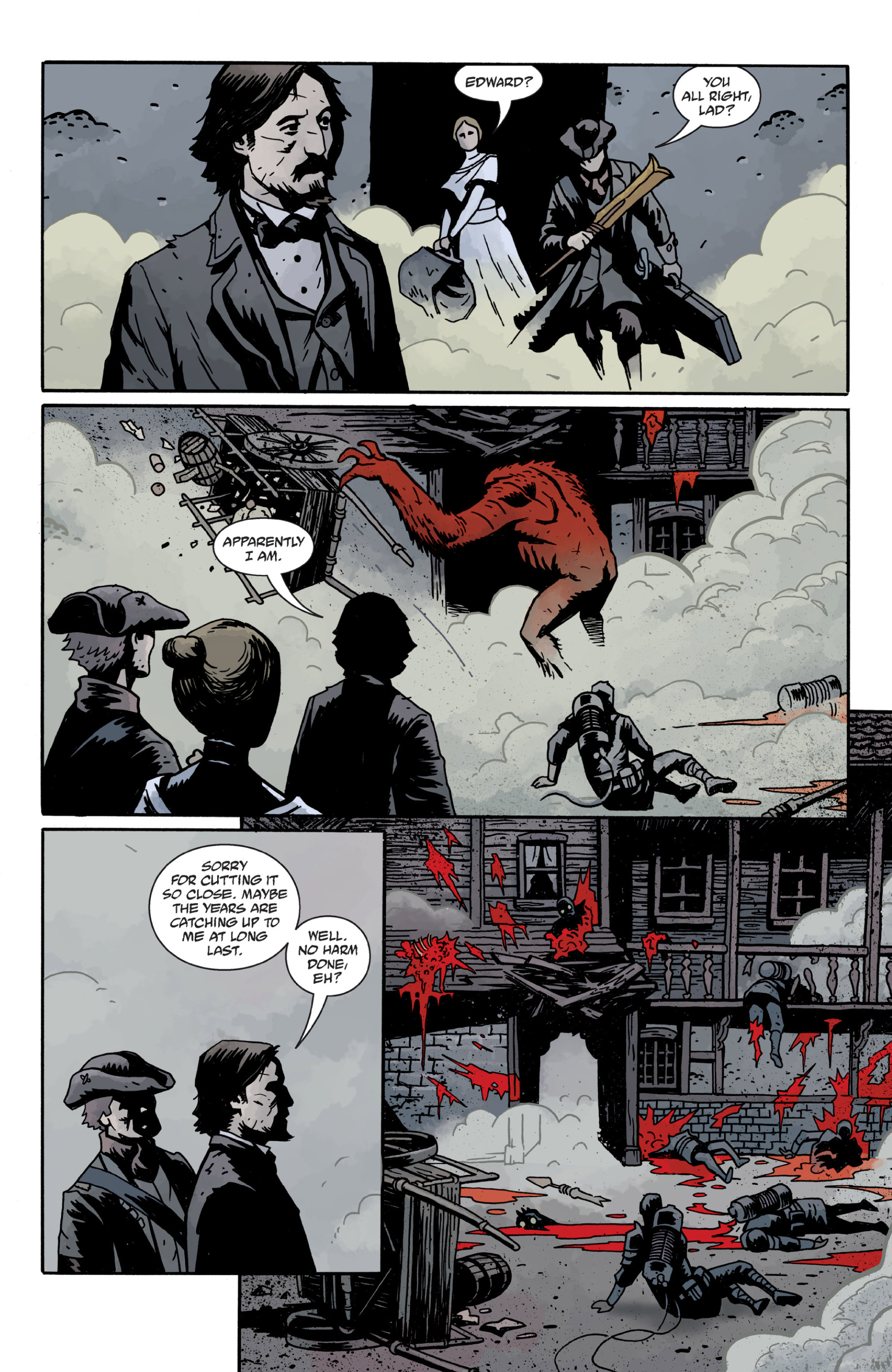 Read online Sir Edward Grey, Witchfinder: In the Service of Angels comic -  Issue # TPB - 89