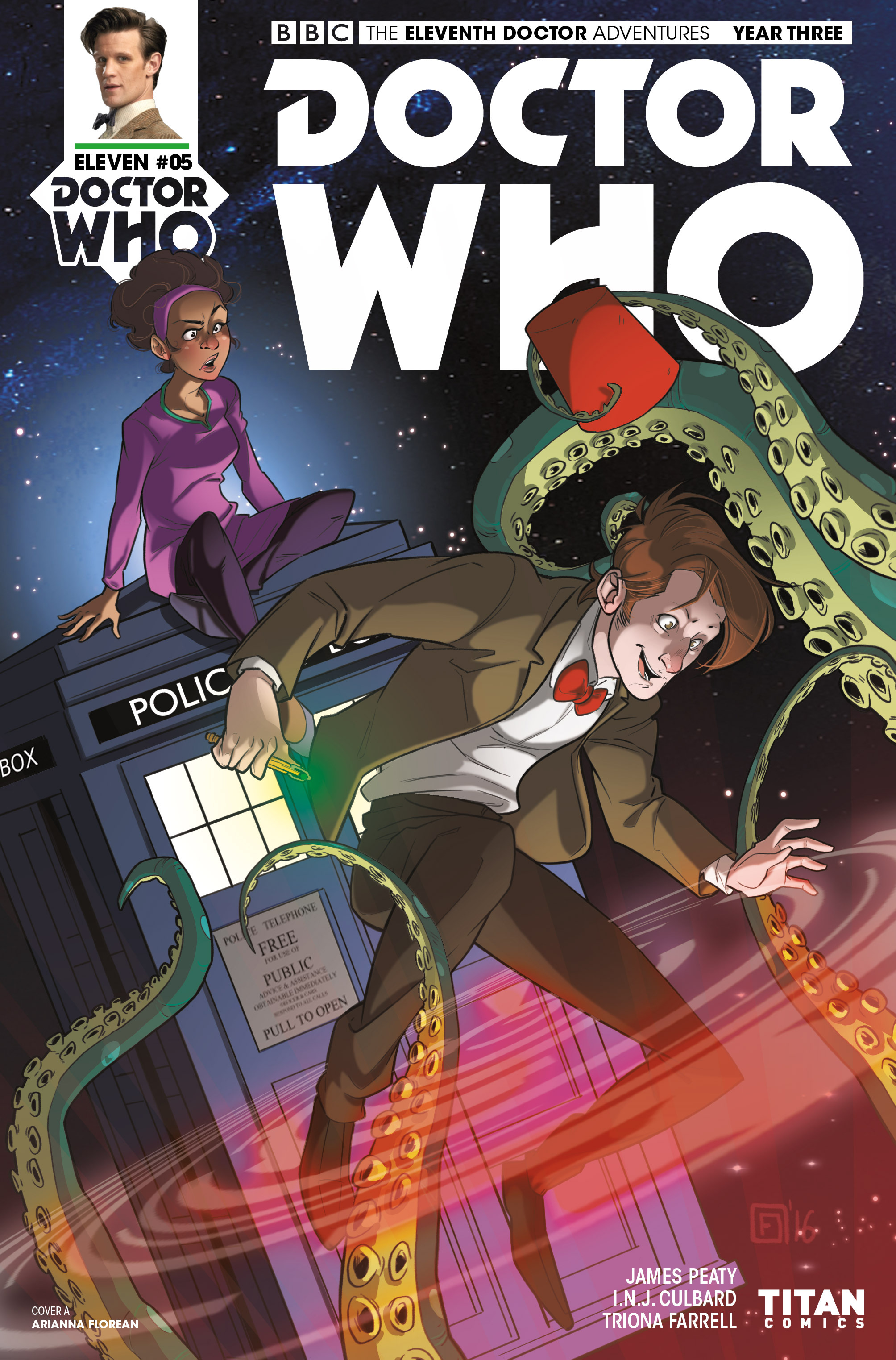 Read online Doctor Who: The Eleventh Doctor Year Three comic -  Issue #5 - 1