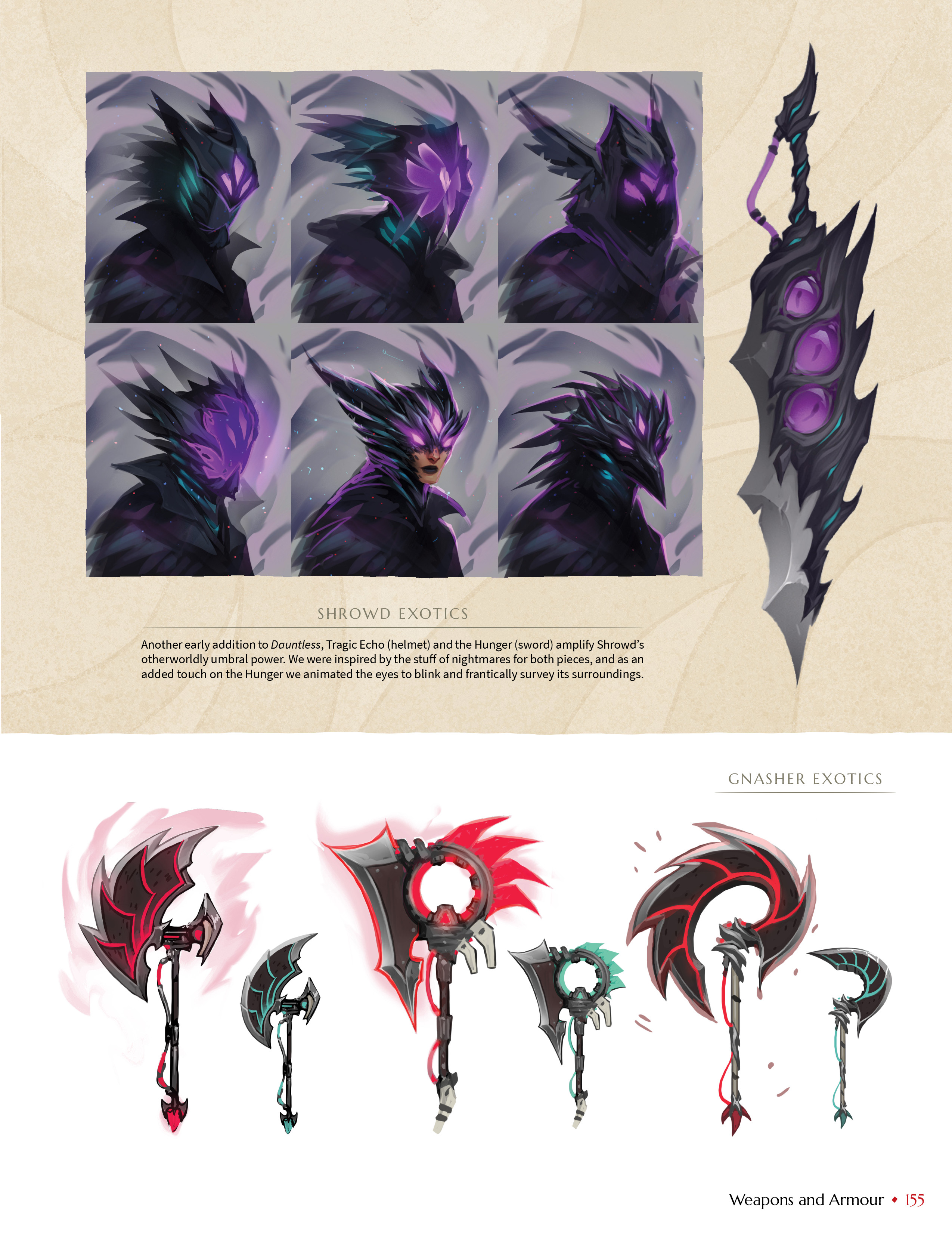 Read online The Art of Dauntless comic -  Issue # TPB - 137