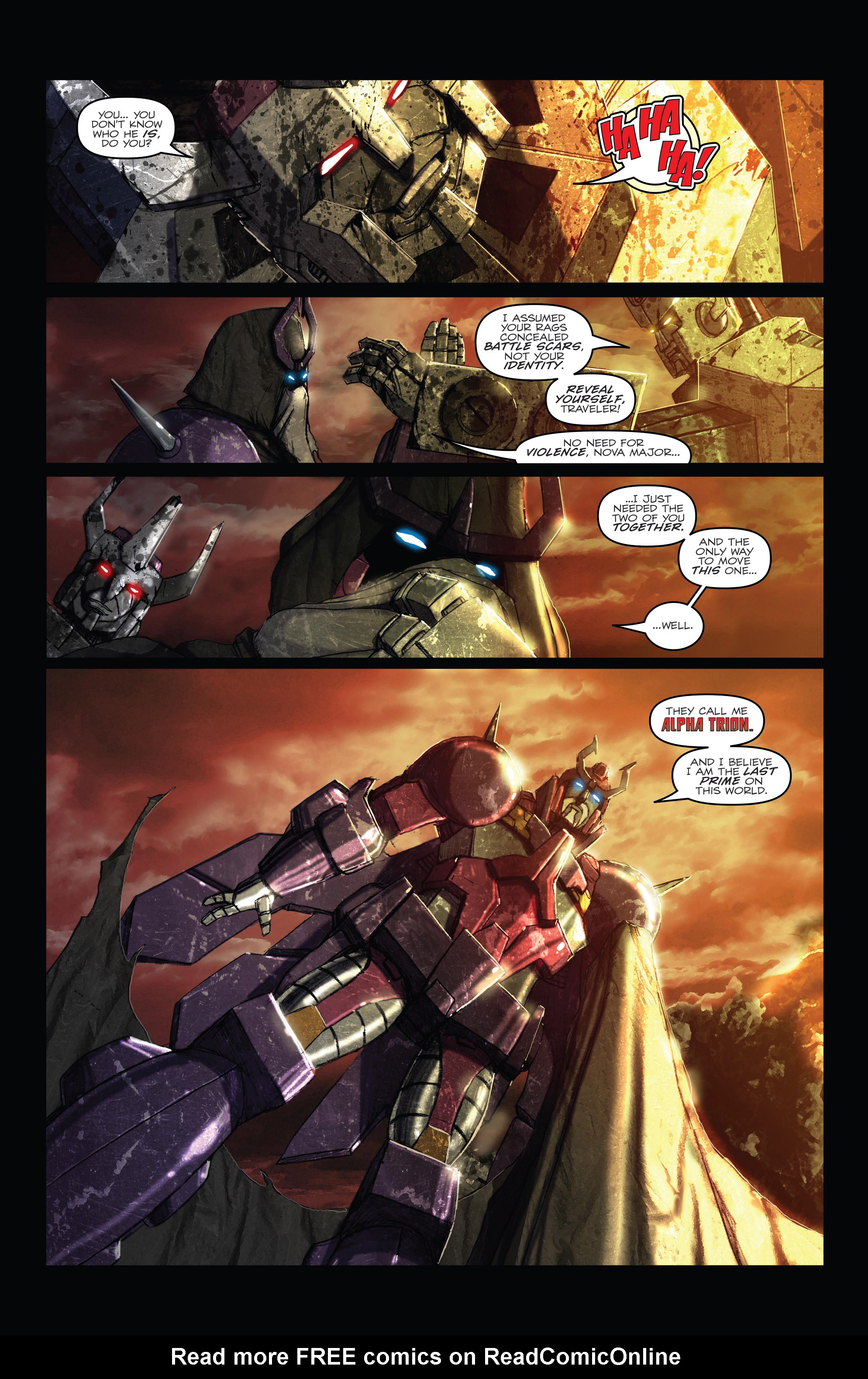 Read online Transformers: Robots In Disguise (2012) comic -  Issue #34 - 13