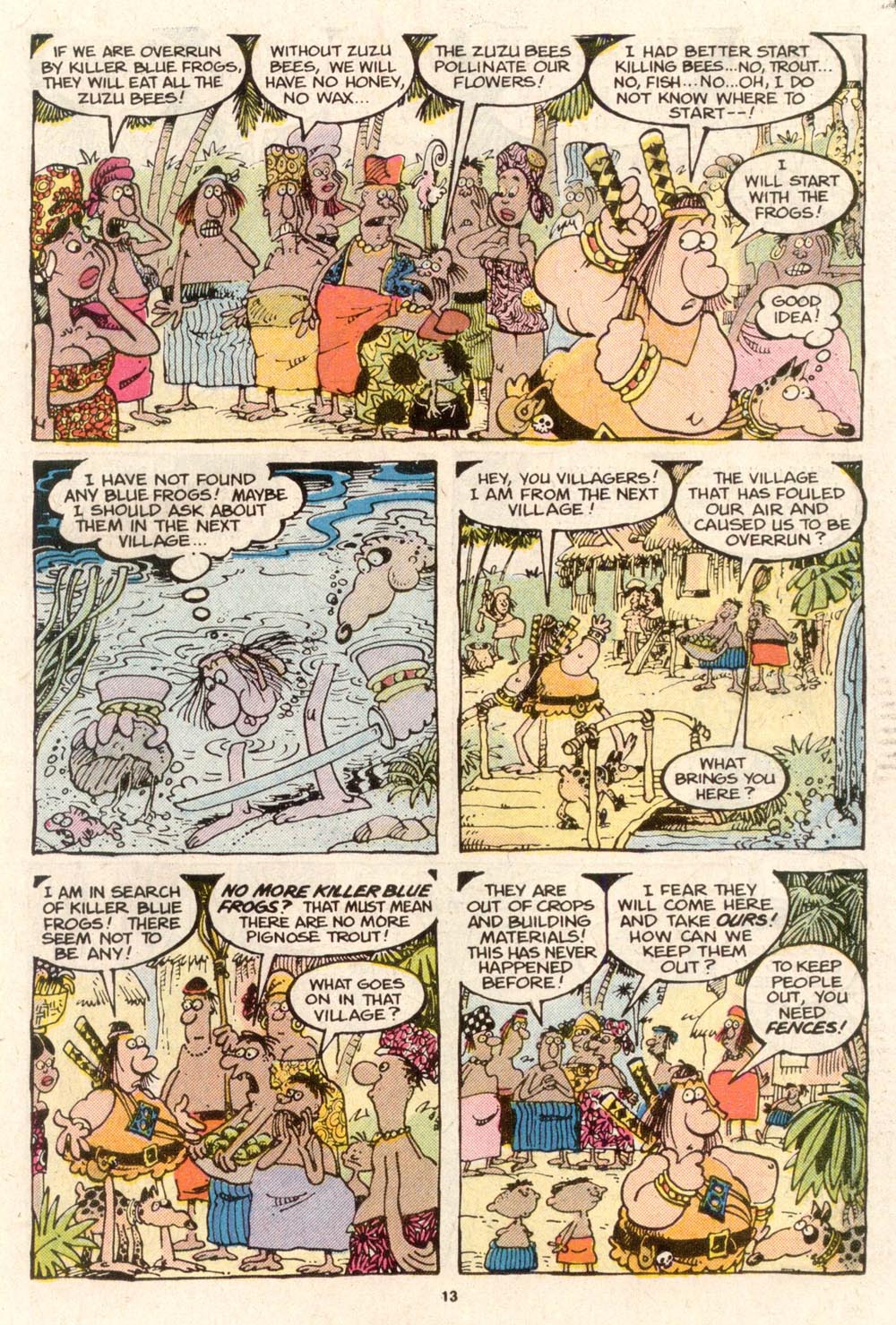 Read online Sergio Aragonés Groo the Wanderer comic -  Issue #55 - 13