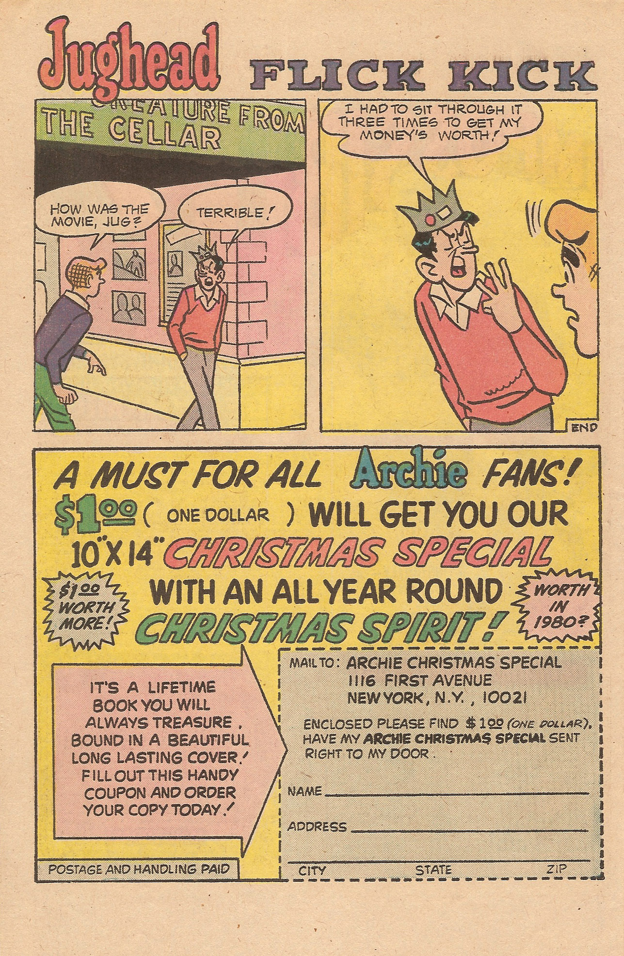 Read online Jughead's Jokes comic -  Issue #44 - 25