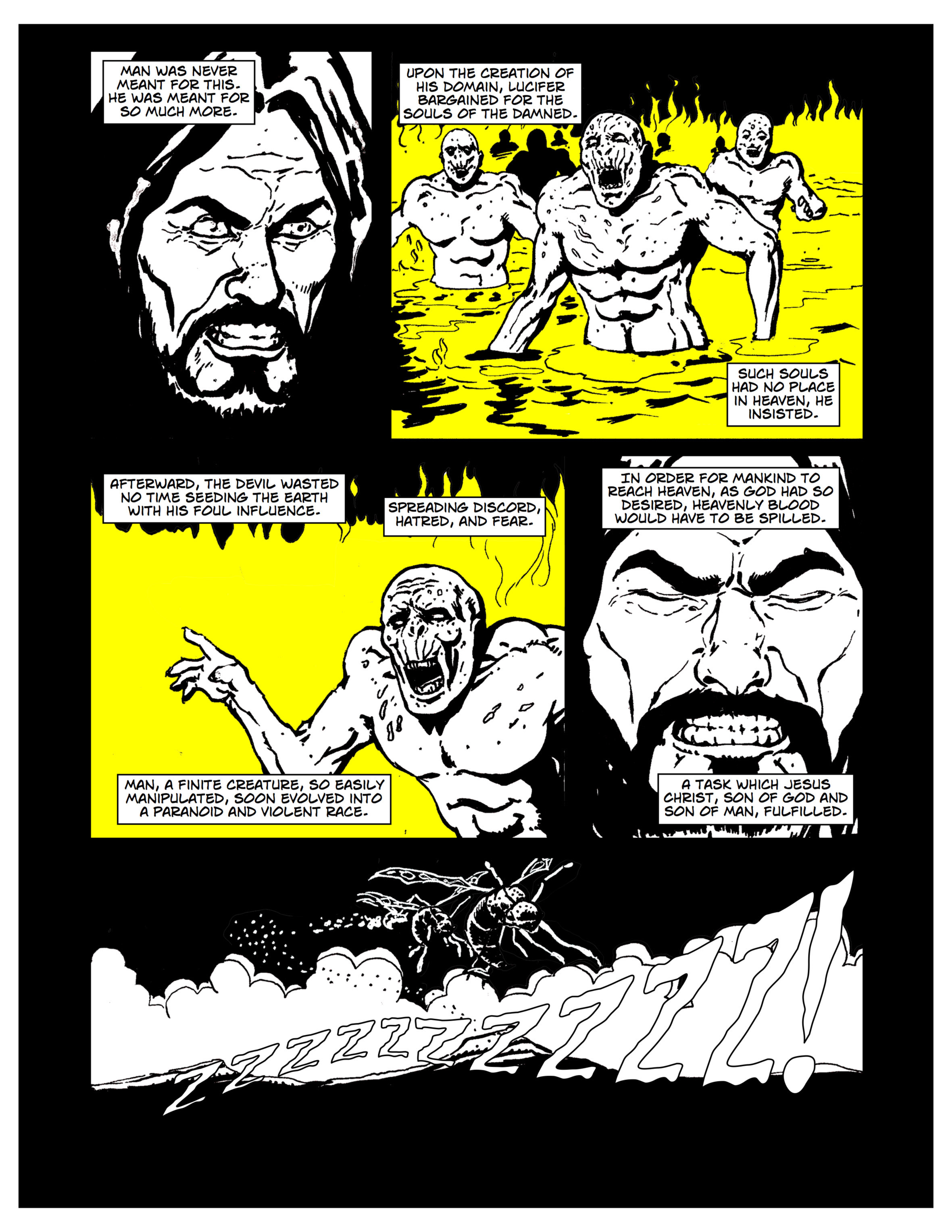 Read online Jesus Christ Demon Slayer comic -  Issue #2 - 4