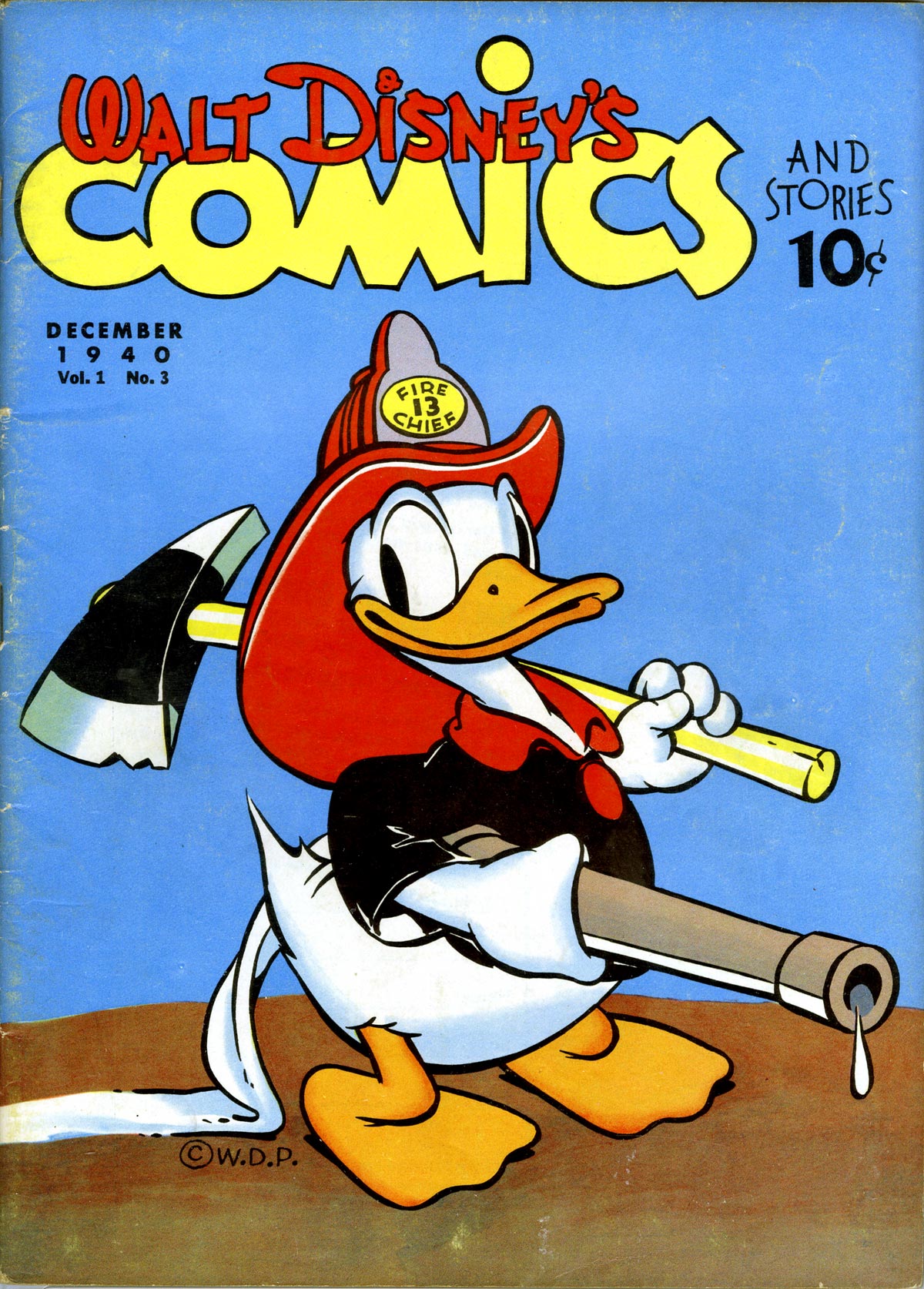 Read online Walt Disney's Comics and Stories comic -  Issue #3 - 1