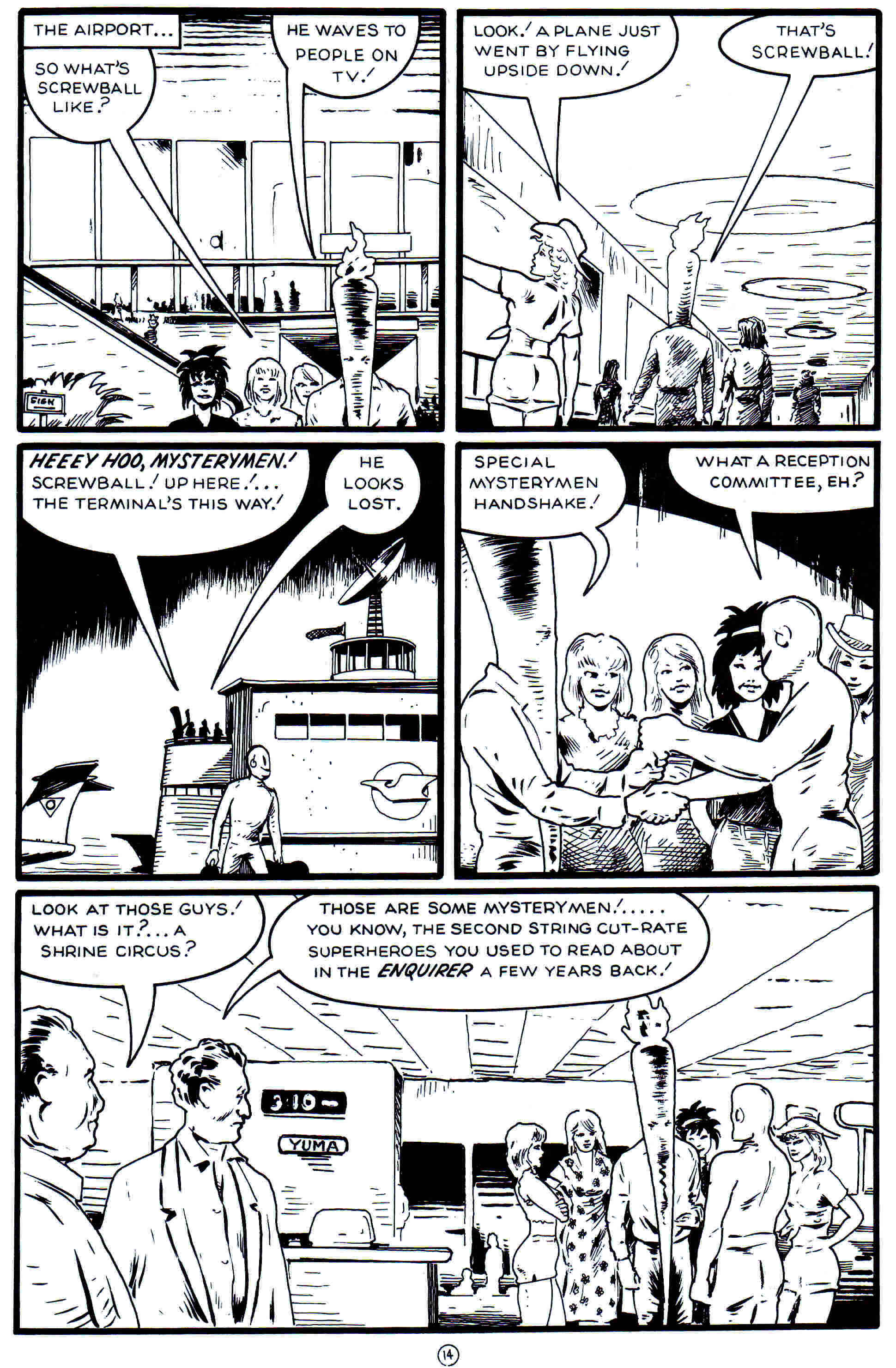 Read online Flaming Carrot Comics (1988) comic -  Issue #19 - 16