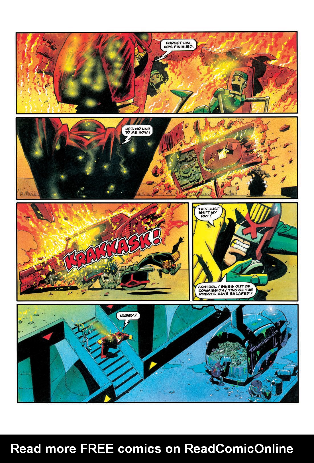 Read online Judge Dredd: The Restricted Files comic -  Issue # TPB 3 - 130