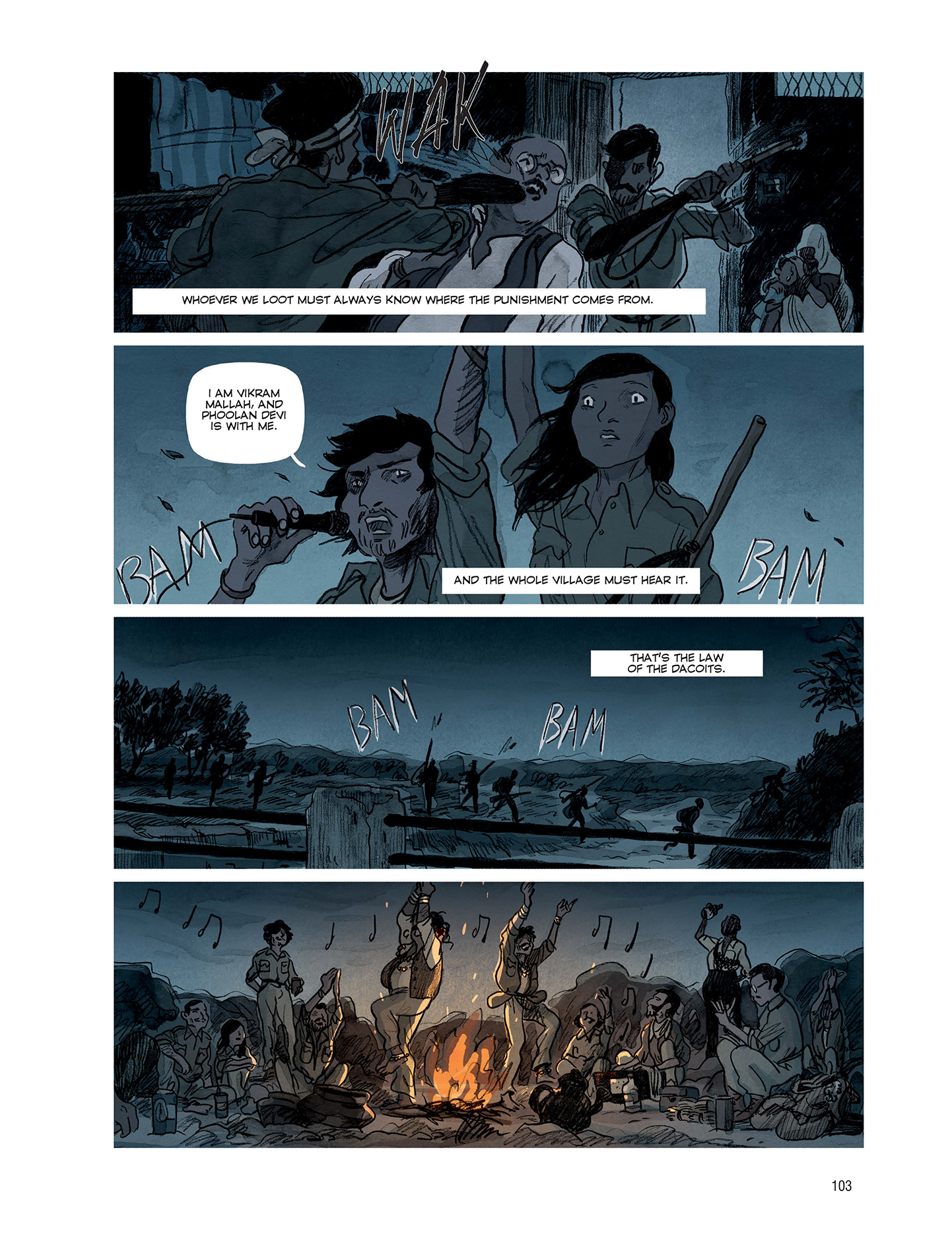 Read online Phoolan Devi: Rebel Queen comic -  Issue # TPB (Part 2) - 5
