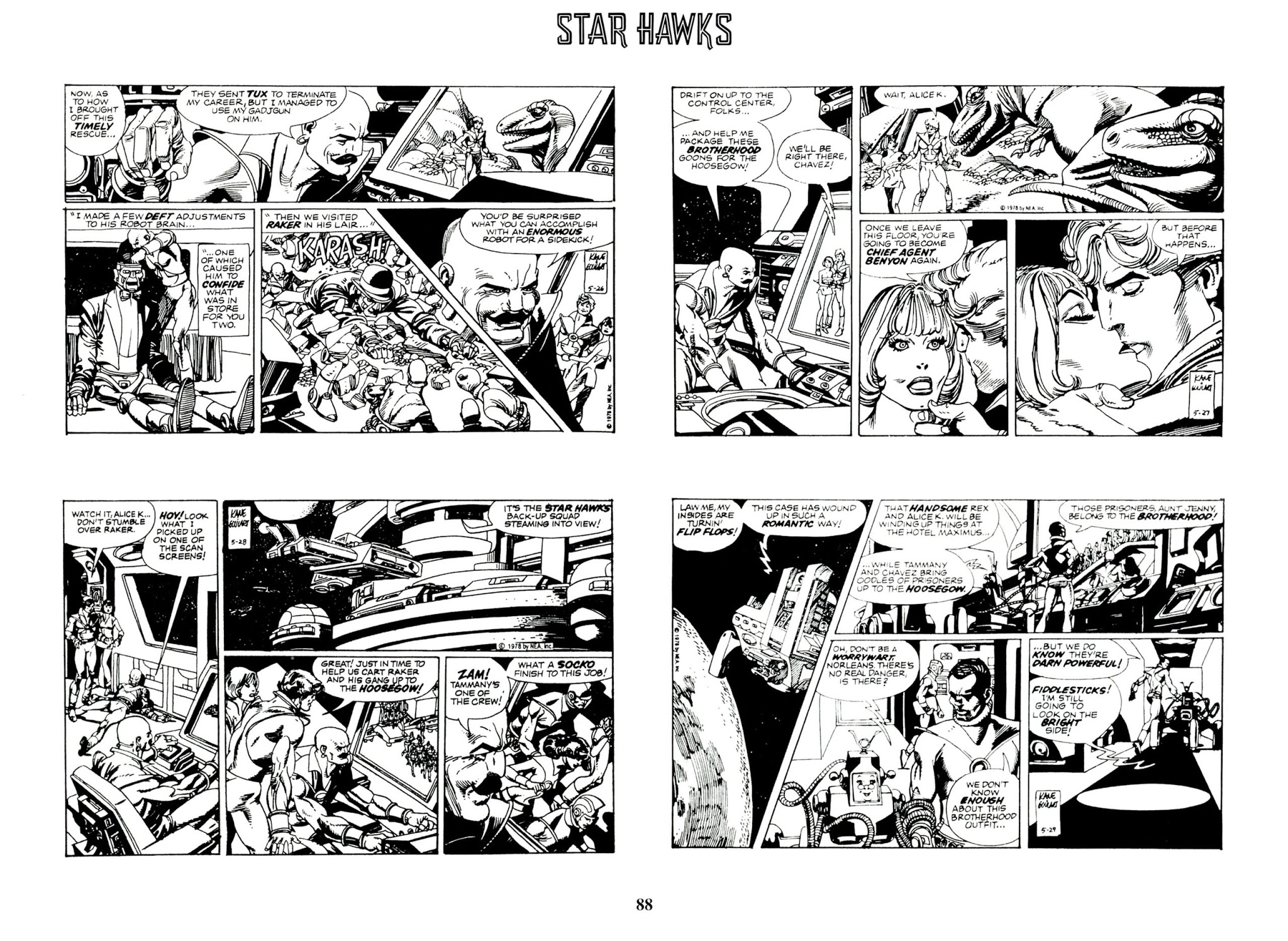 Read online Star Hawks: The Complete Series comic -  Issue # TPB - 88