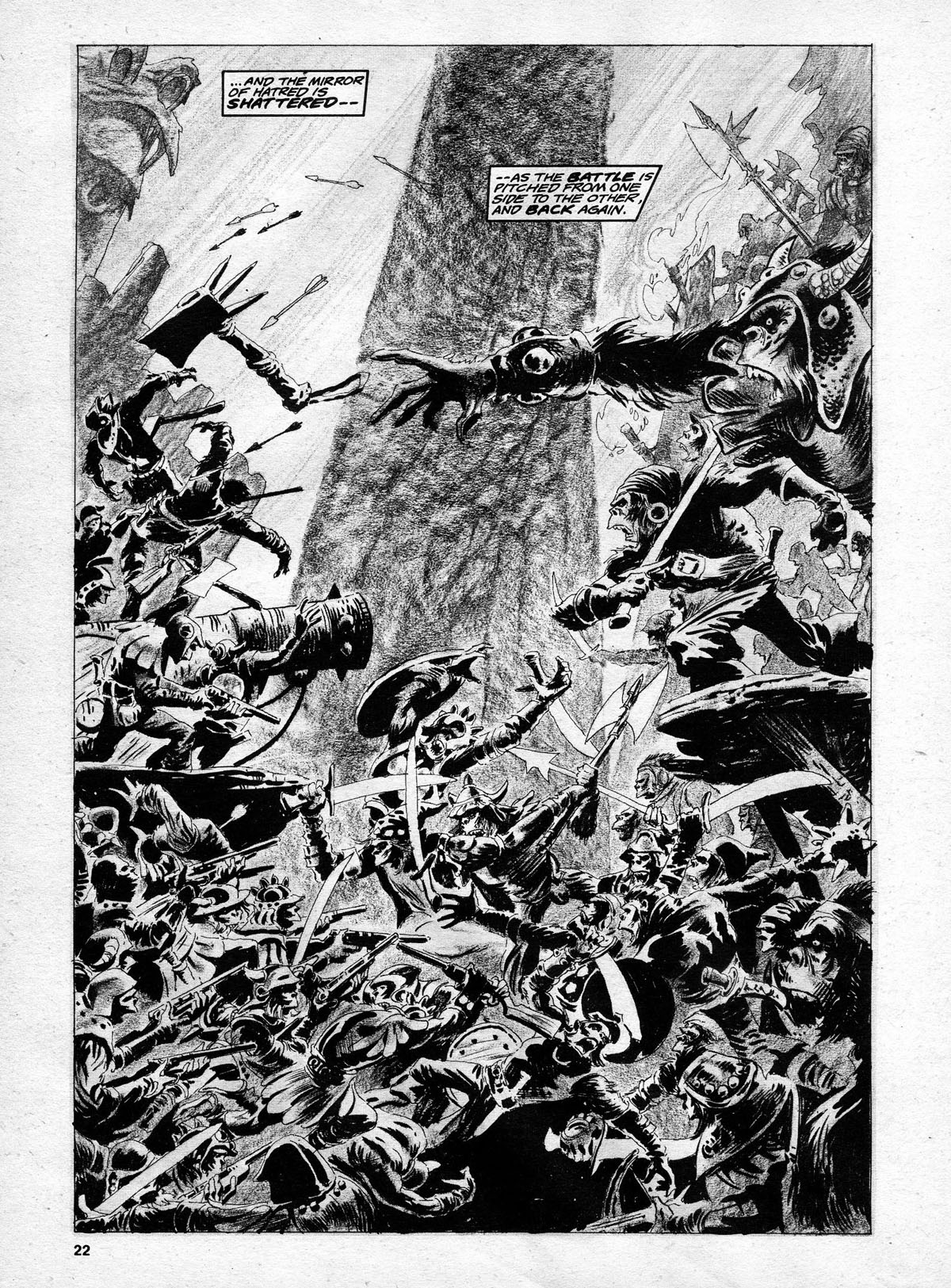 Read online Planet of the Apes comic -  Issue #12 - 22