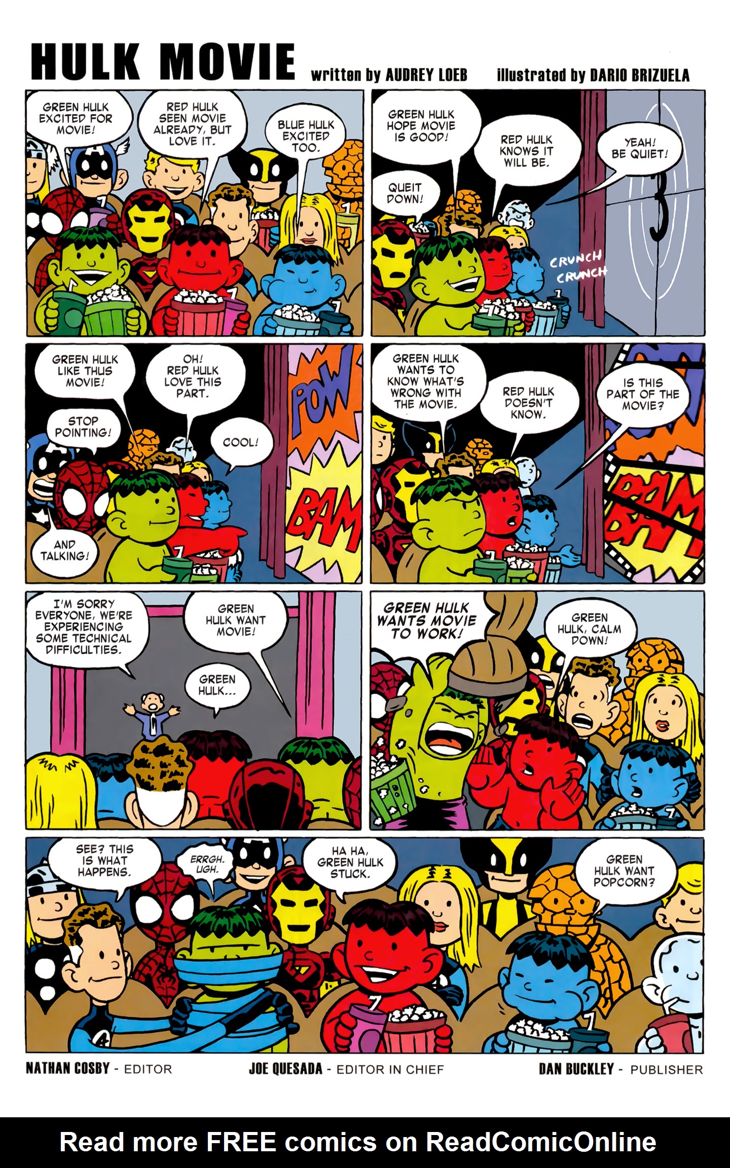 Read online Hulk-Sized Mini-Hulks comic -  Issue # Full - 16