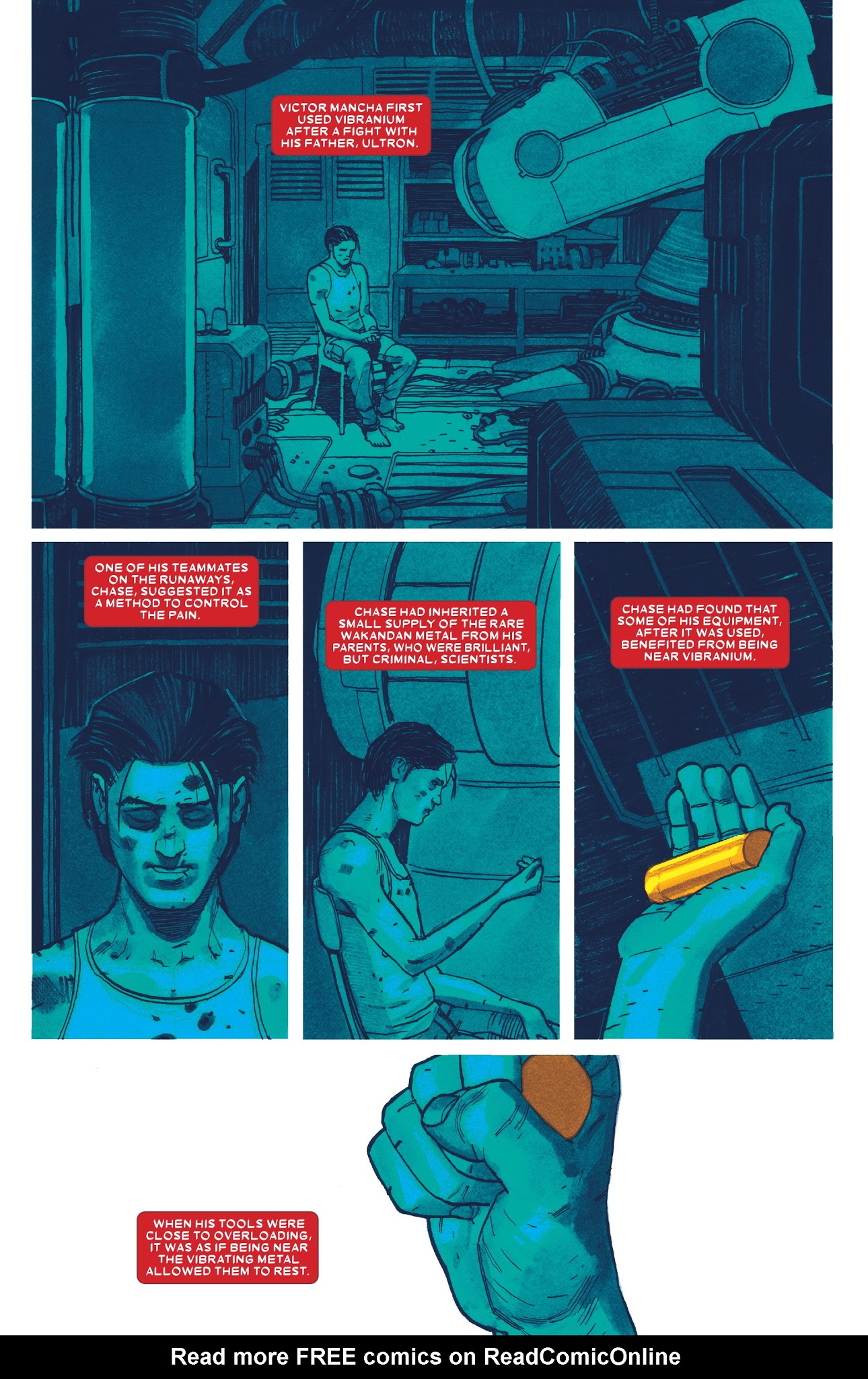 Read online Vision: Director's Cut comic -  Issue #5 - 6