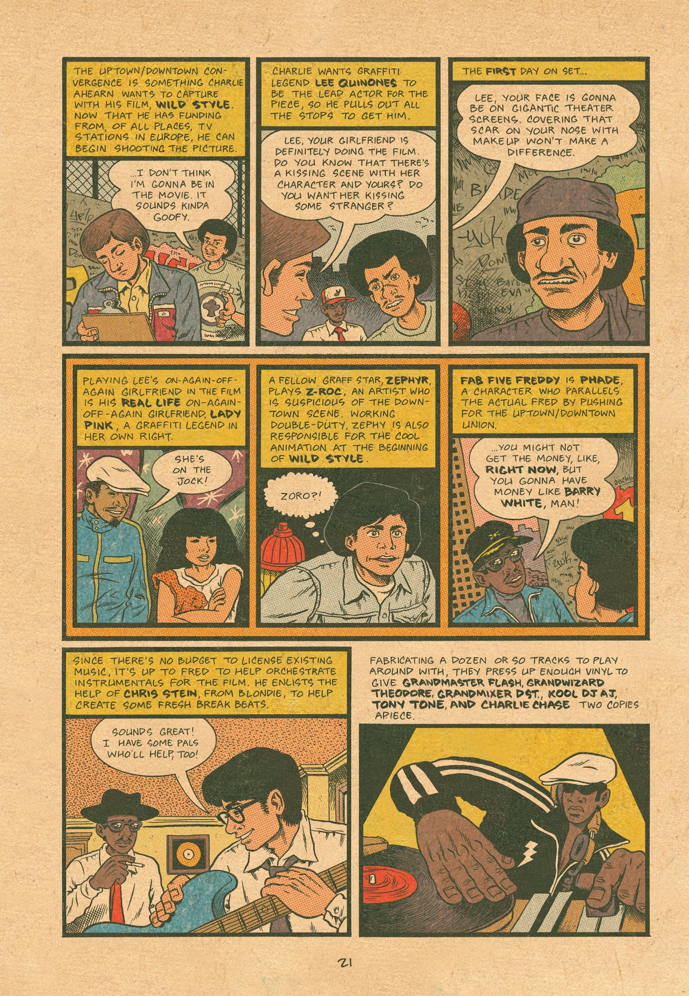 Read online Hip Hop Family Tree (2013) comic -  Issue # TPB 2 - 22