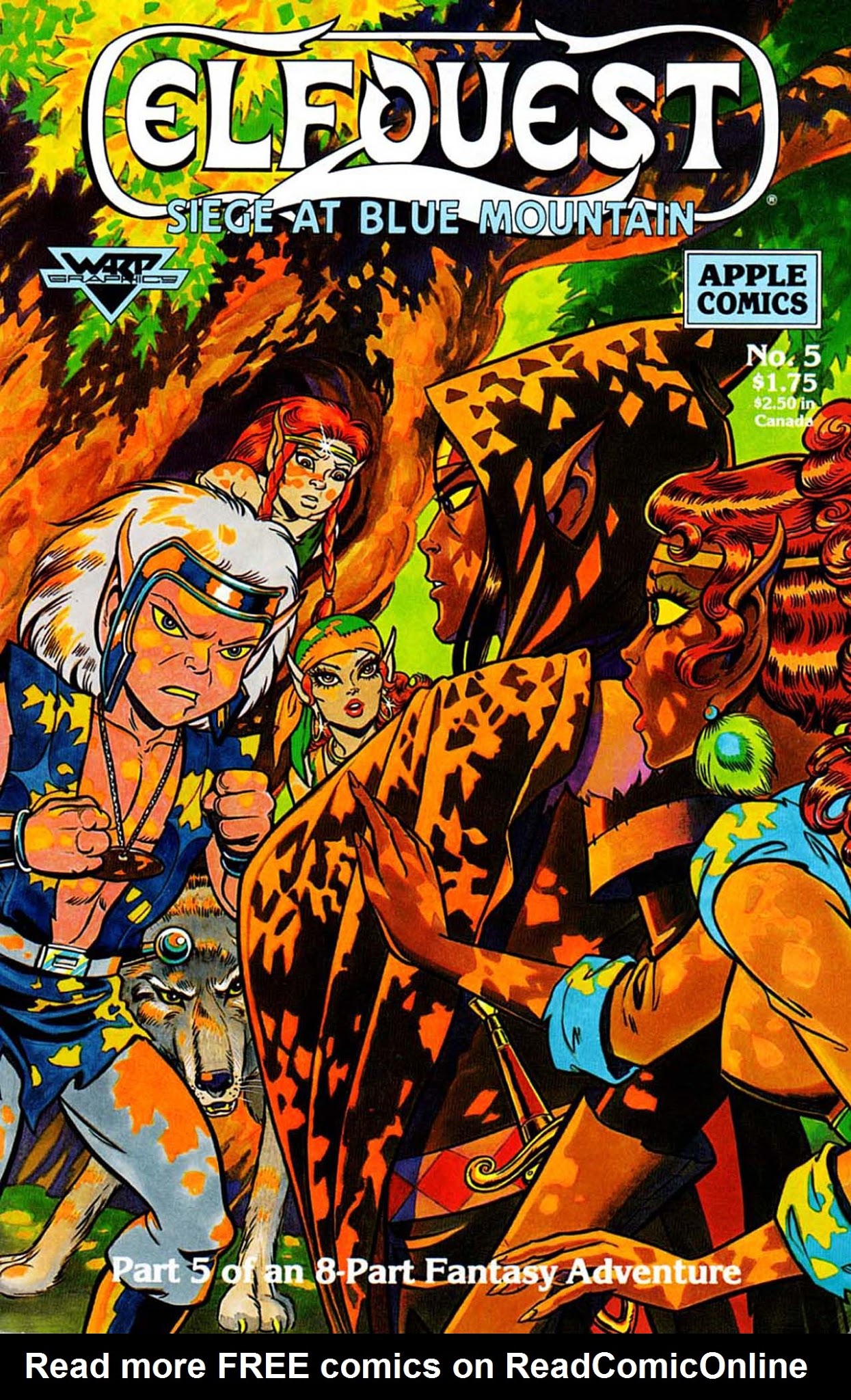 Read online ElfQuest: Siege at Blue Mountain comic -  Issue #5 - 1
