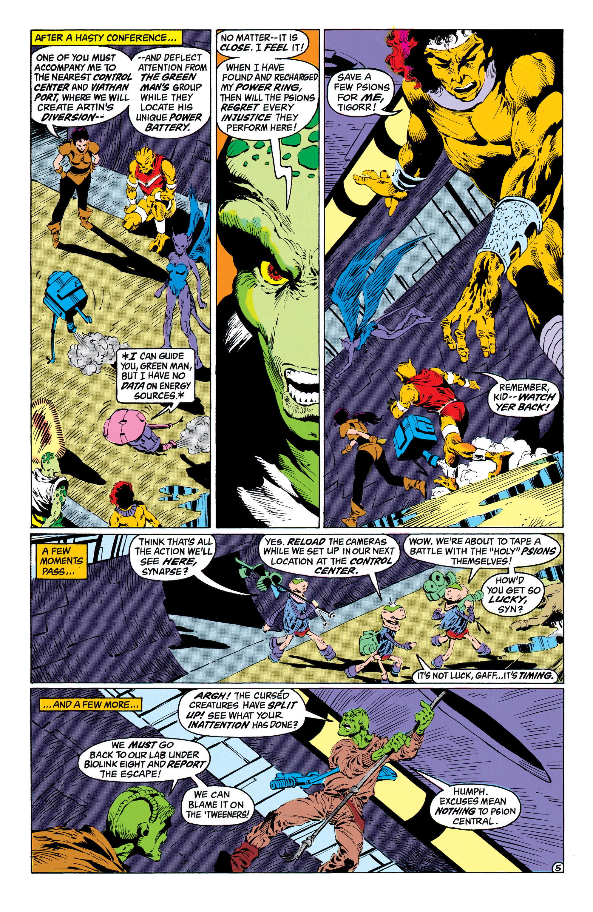 Read online The Omega Men (1983) comic -  Issue #29 - 6