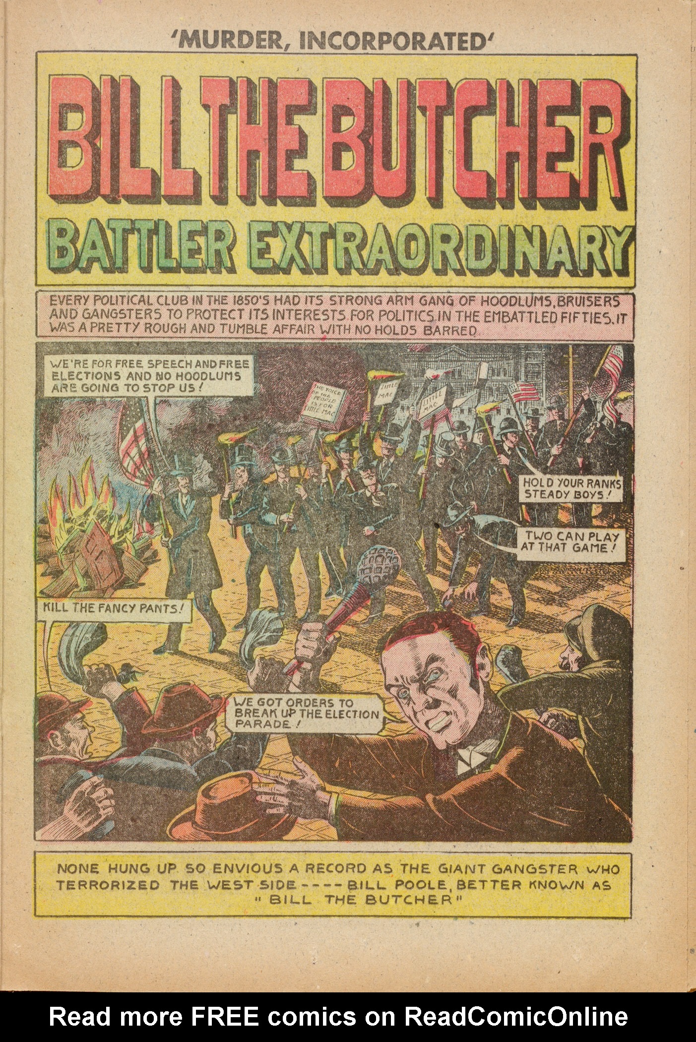 Read online Murder Incorporated (1948) comic -  Issue #9 - 21