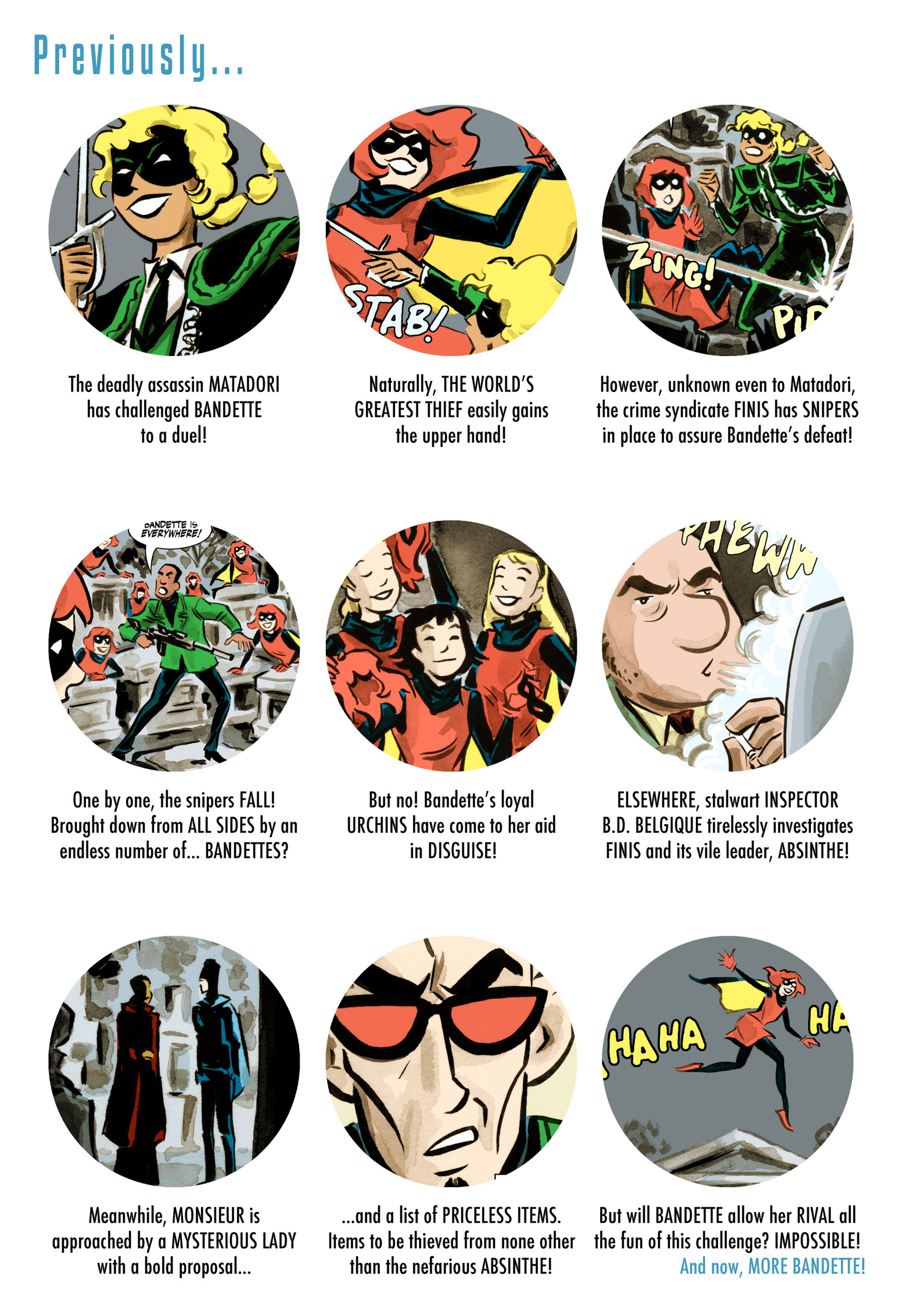 Read online Bandette (2012) comic -  Issue #5 - 3