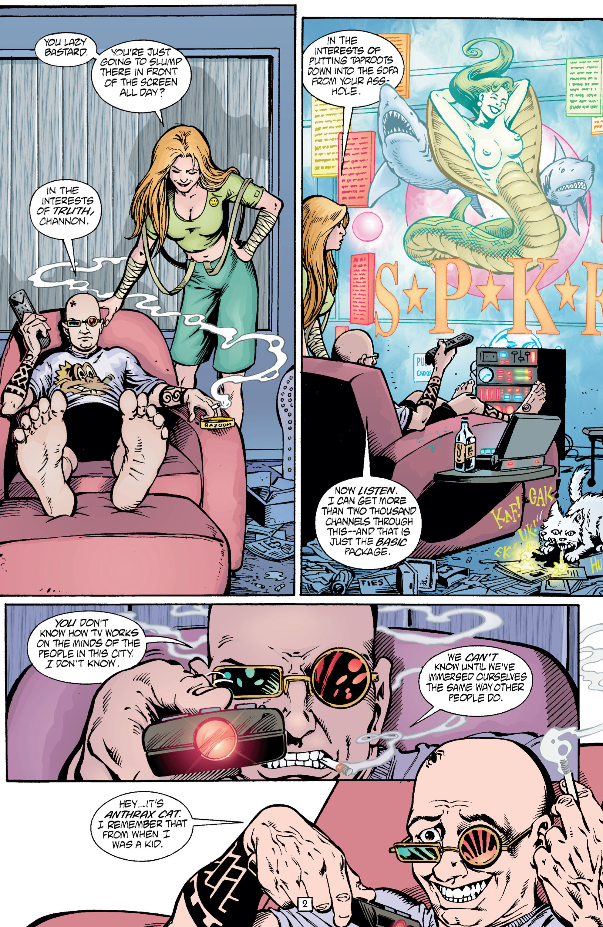 Read online Transmetropolitan comic -  Issue #5 - 3