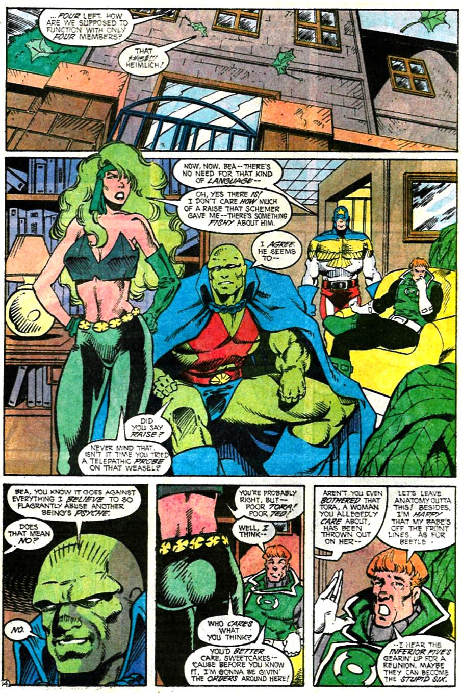 Read online Justice League America comic -  Issue #54 - 15