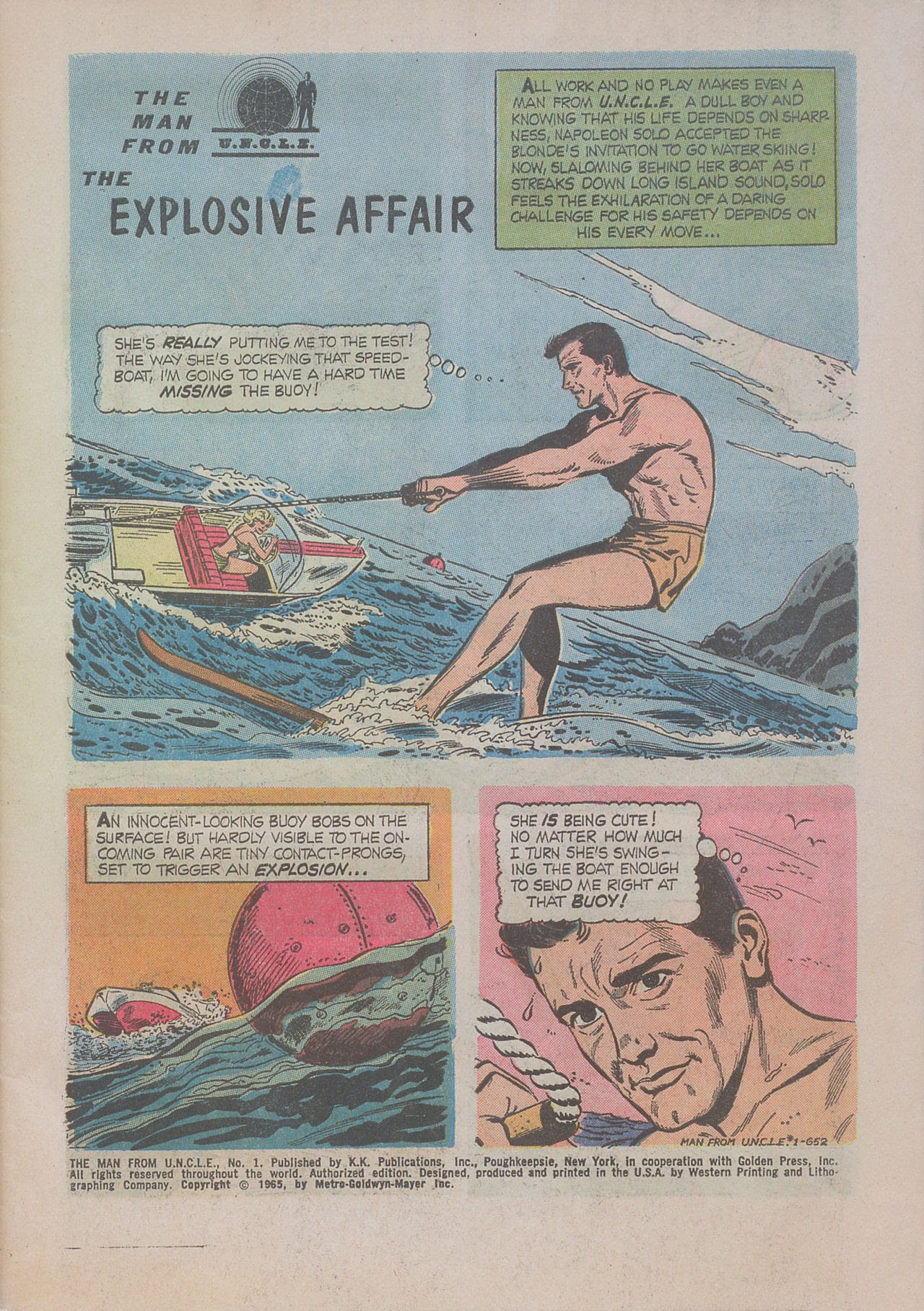 Read online The Man From U.N.C.L.E. comic -  Issue #1 - 3
