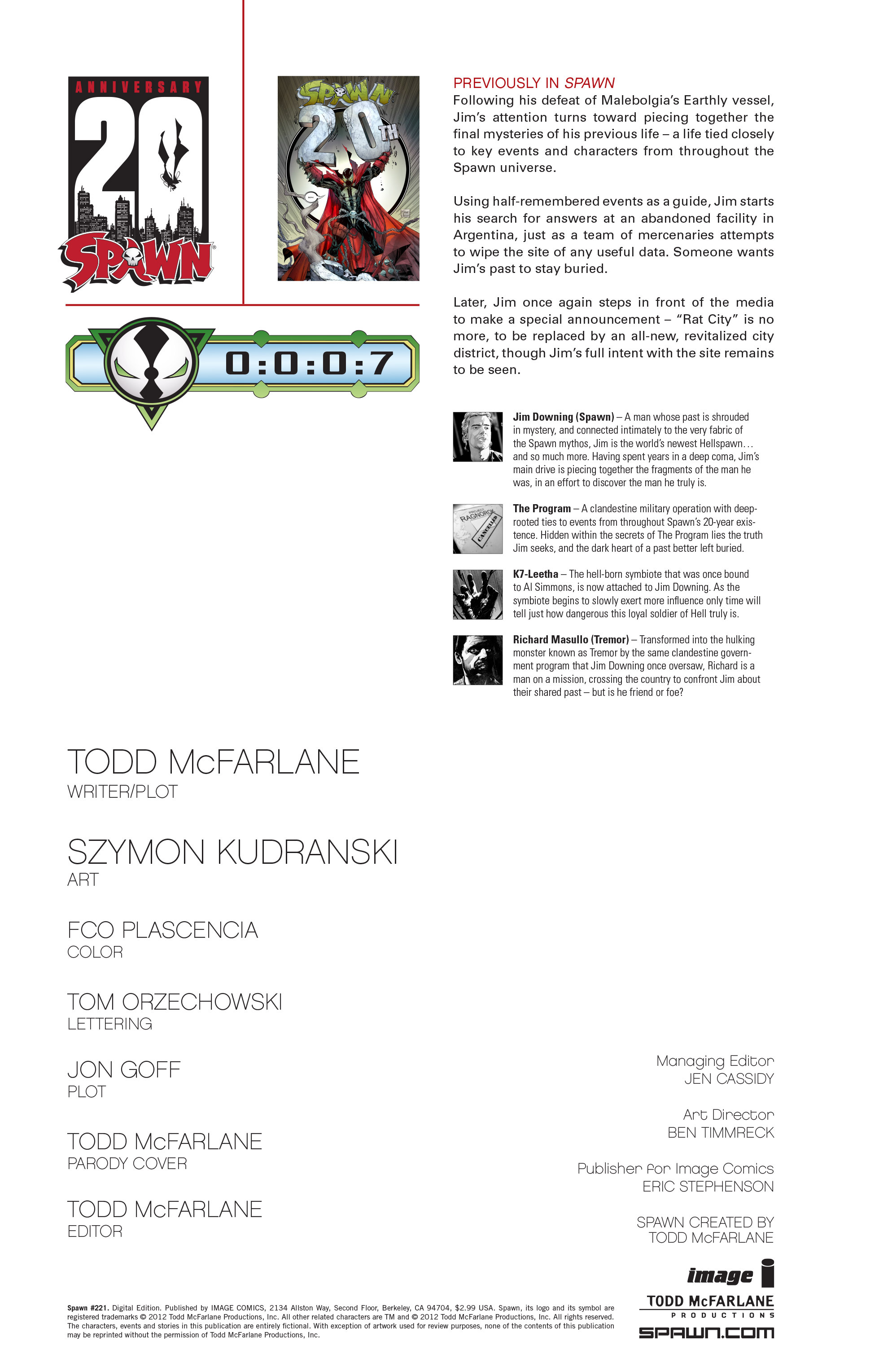 Read online Spawn comic -  Issue #221 - 2