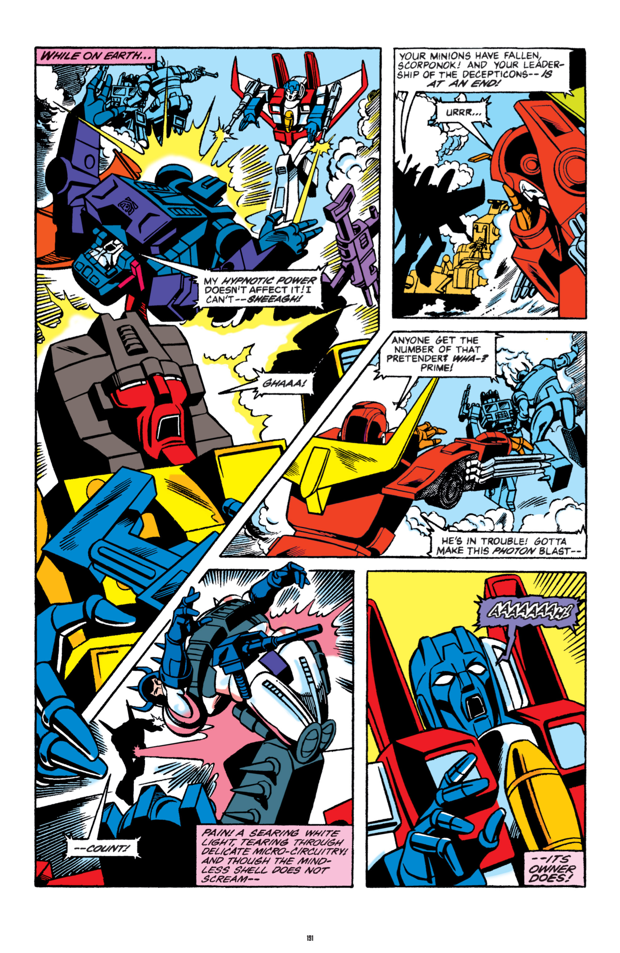 Read online The Transformers Classics comic -  Issue # TPB 5 - 192