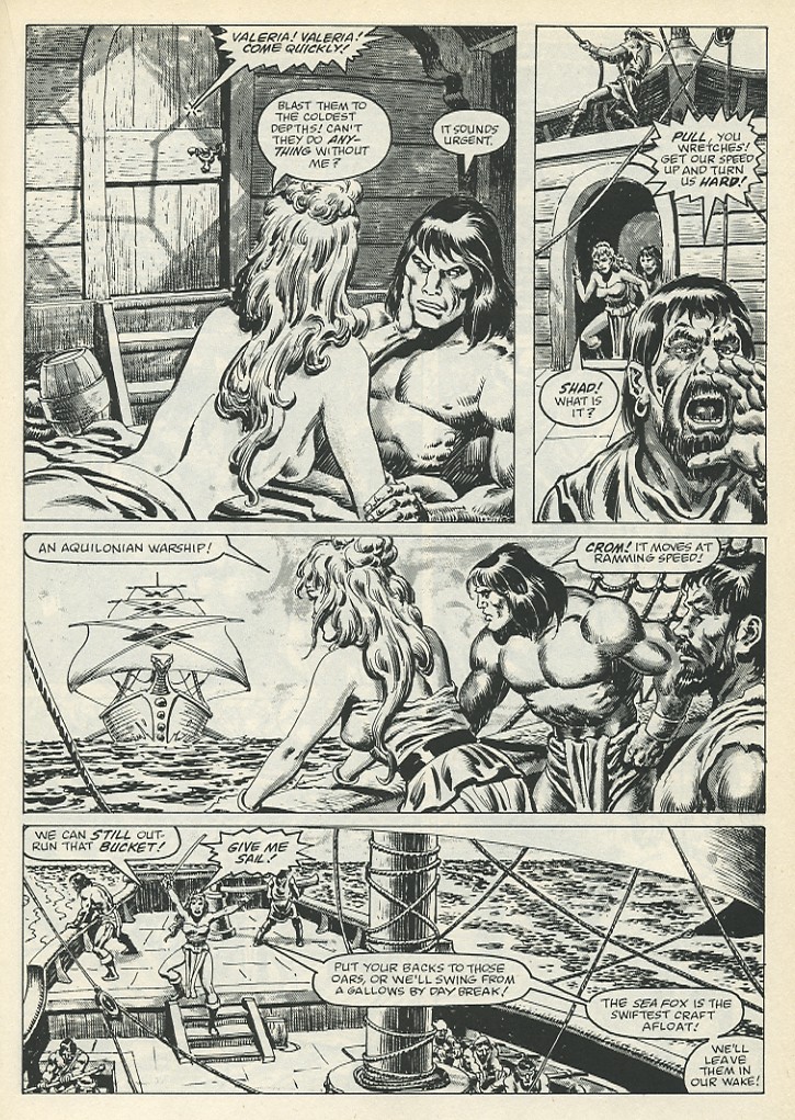 Read online The Savage Sword Of Conan comic -  Issue #139 - 17