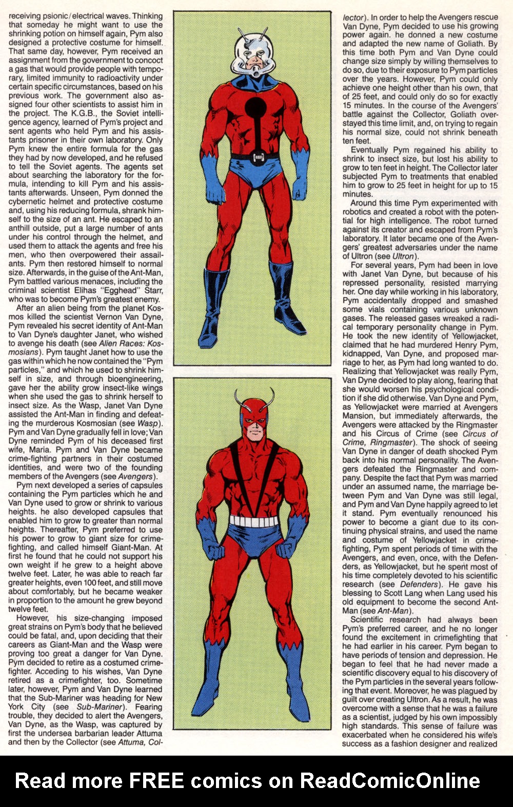 Read online The Official Handbook of the Marvel Universe Deluxe Edition comic -  Issue #10 - 50