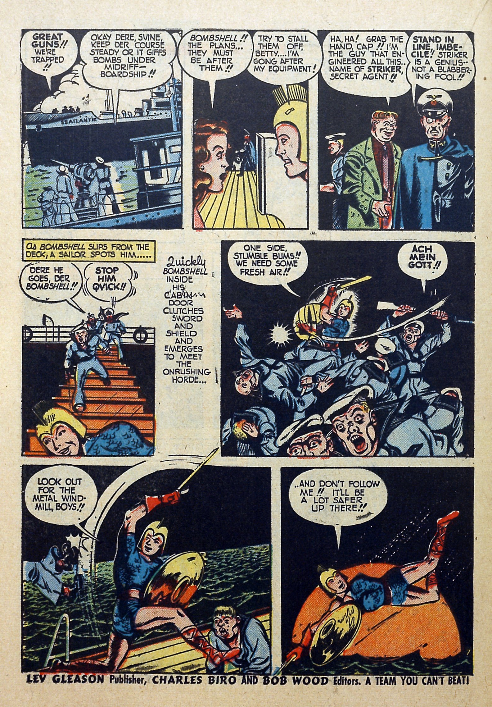 Read online Boy Comics comic -  Issue #5 - 42