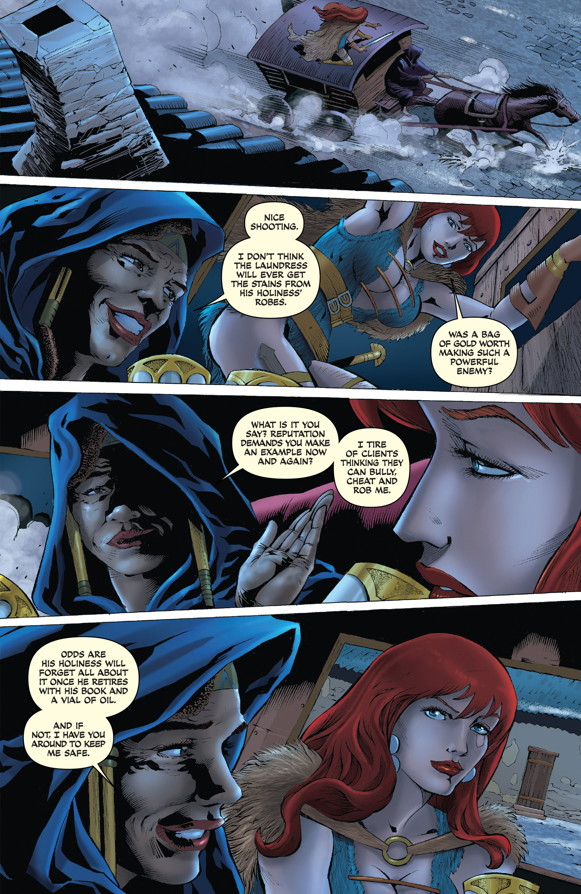 Read online Red Sonja: Unchained comic -  Issue #3 - 15