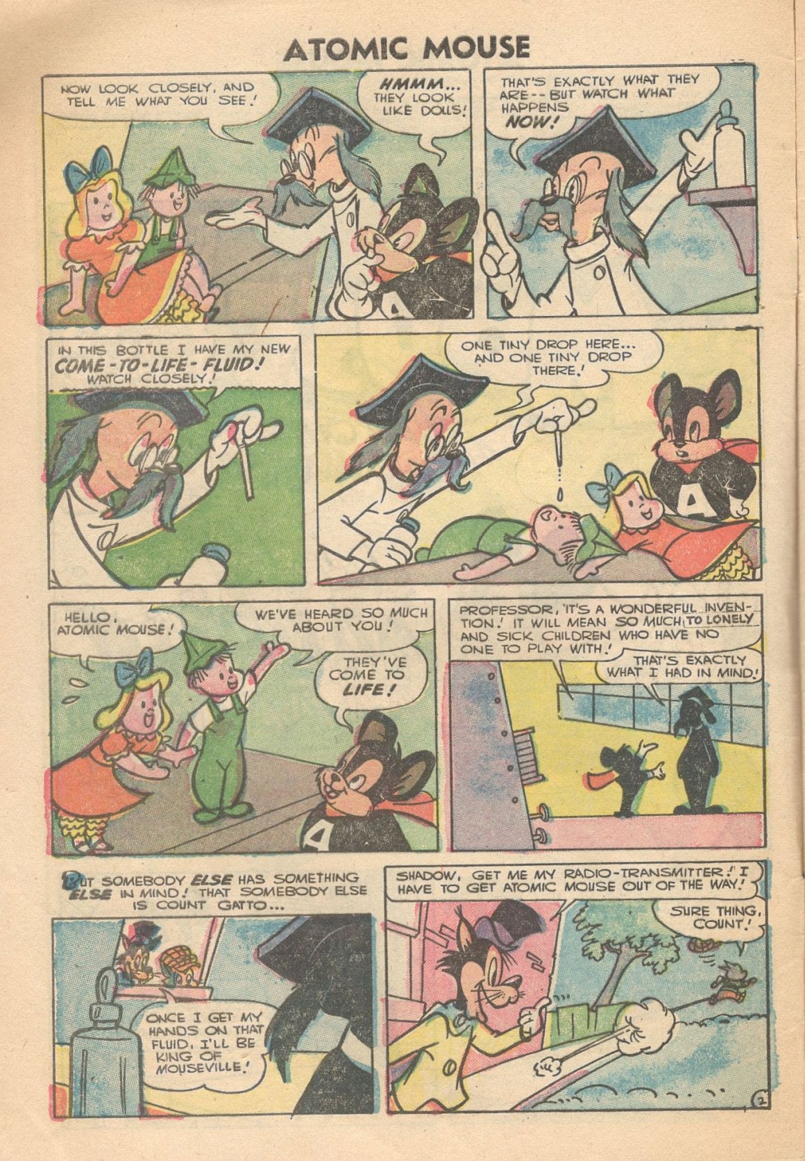 Read online Atomic Mouse comic -  Issue #16 - 4