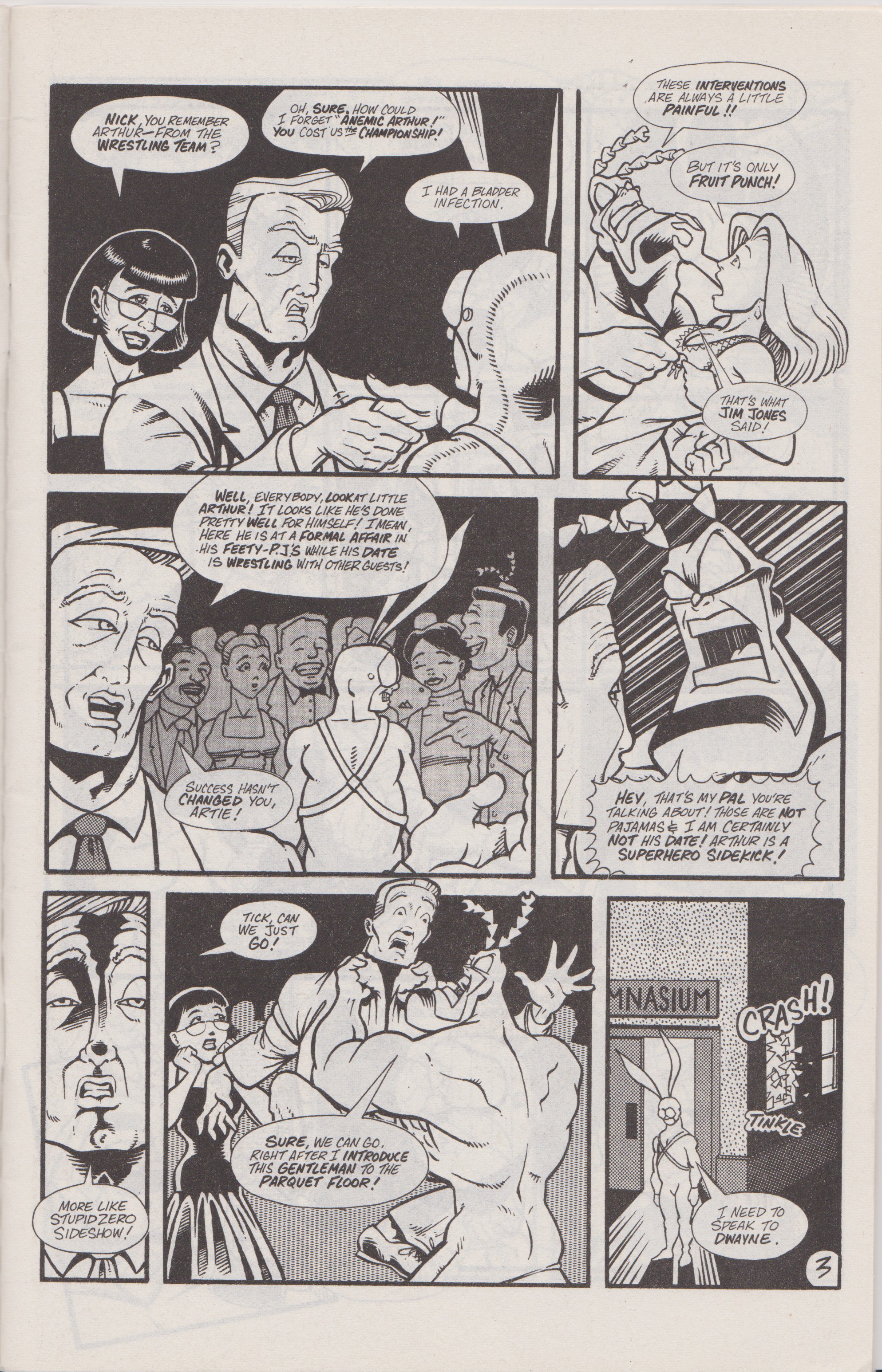 Read online The Tick's Back comic -  Issue # Full - 5