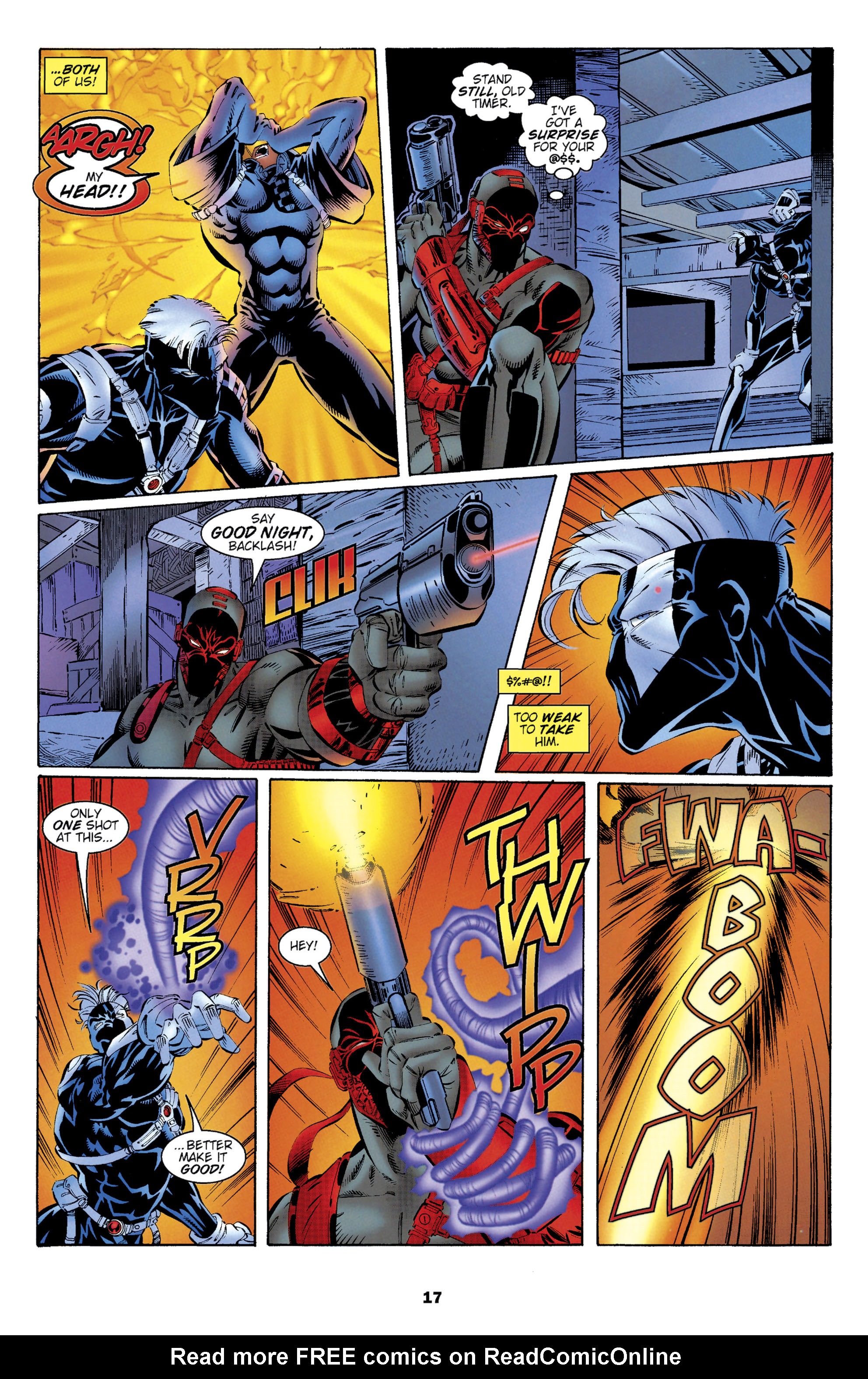 Read online Backlash comic -  Issue #9 - 18