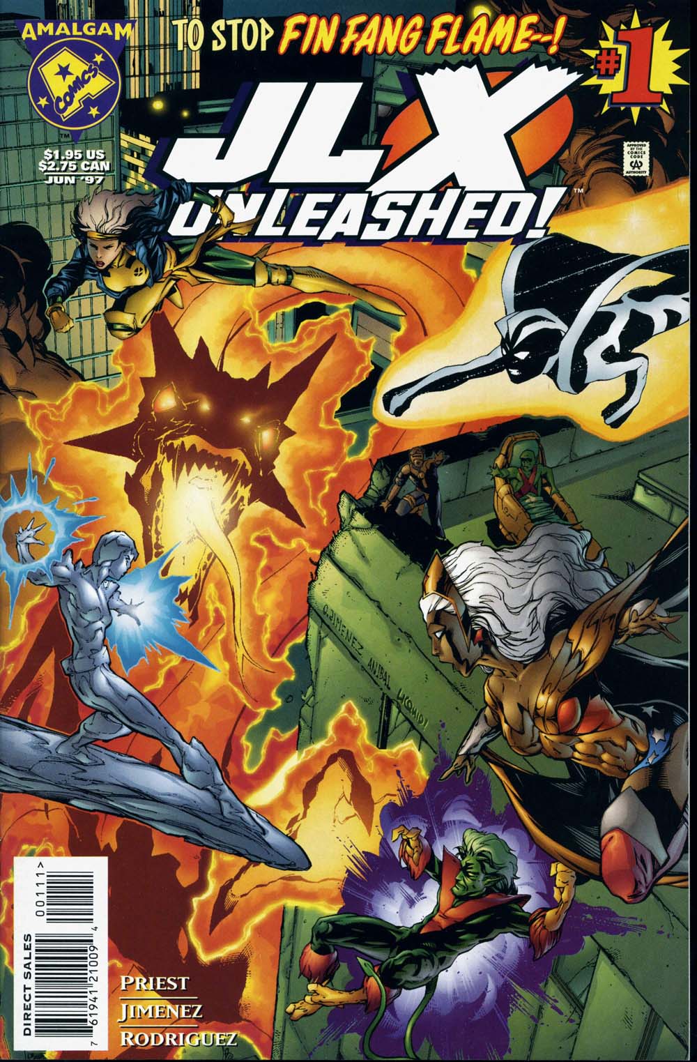 Read online JLX Unleashed comic -  Issue # Full - 1