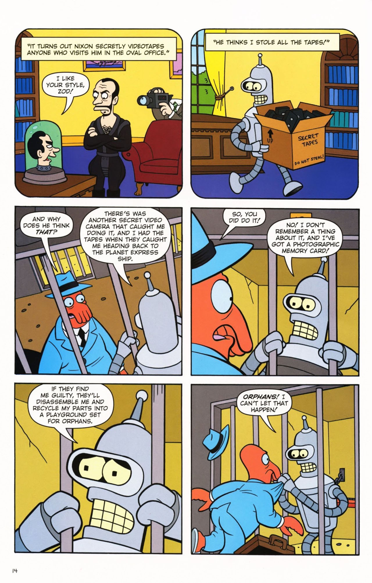 Read online Futurama Comics comic -  Issue #48 - 13