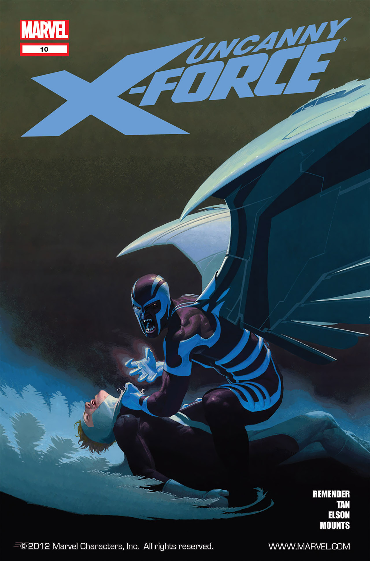Read online Uncanny X-Force (2010) comic -  Issue #10 - 1