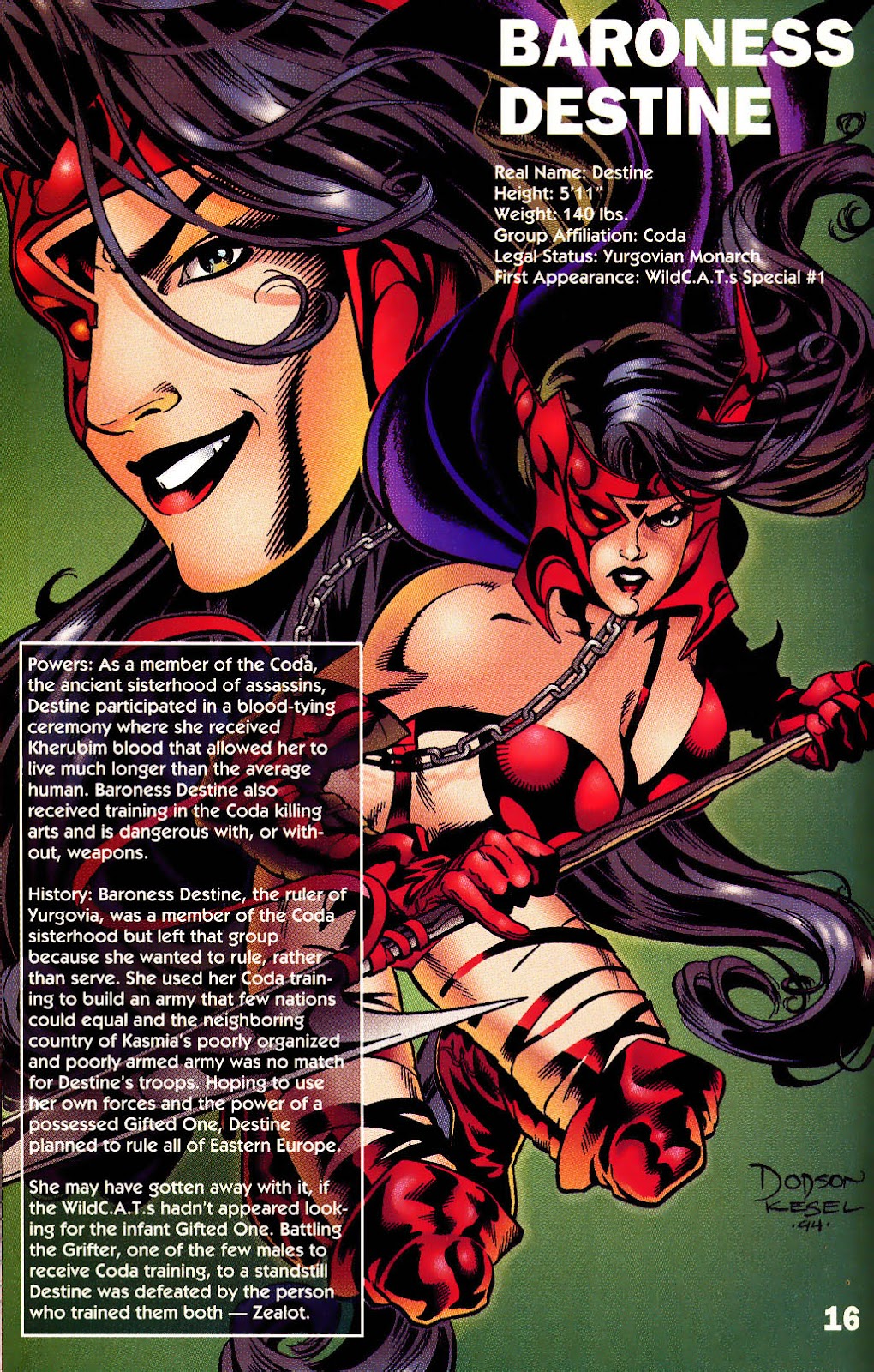 WildC.A.T.s Sourcebook issue 2 - Page 15