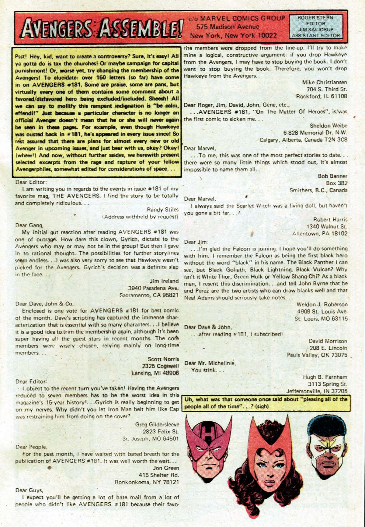 Read online The Avengers (1963) comic -  Issue #185 - 20