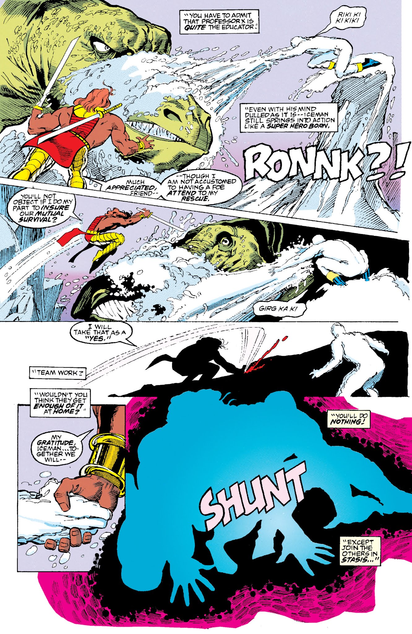 Read online Excalibur Visionaries: Alan Davis comic -  Issue # TPB 2 (Part 2) - 19