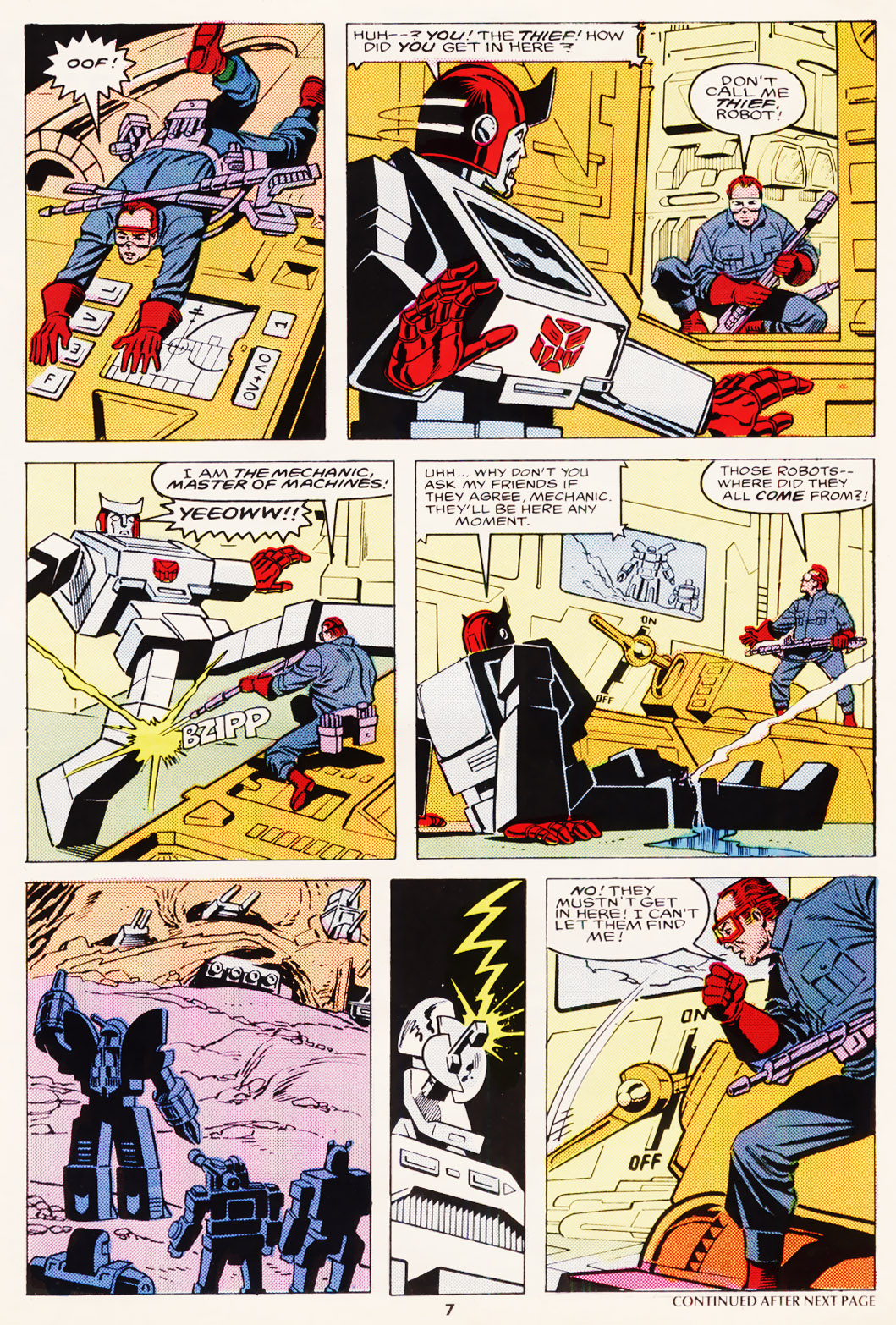 Read online The Transformers (UK) comic -  Issue #110 - 7
